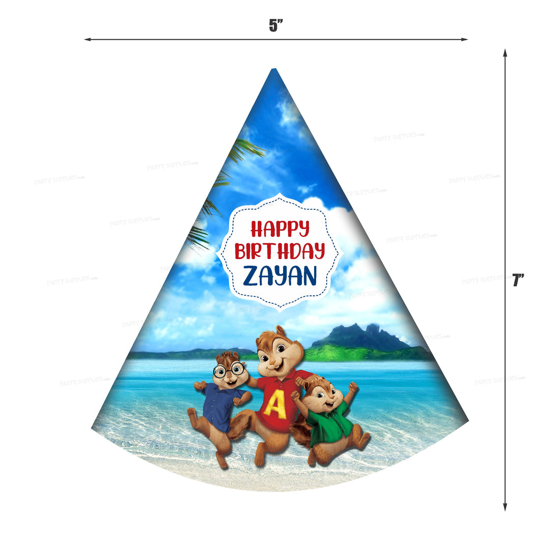 Alvin and Chipmunks Theme Personalized Hat