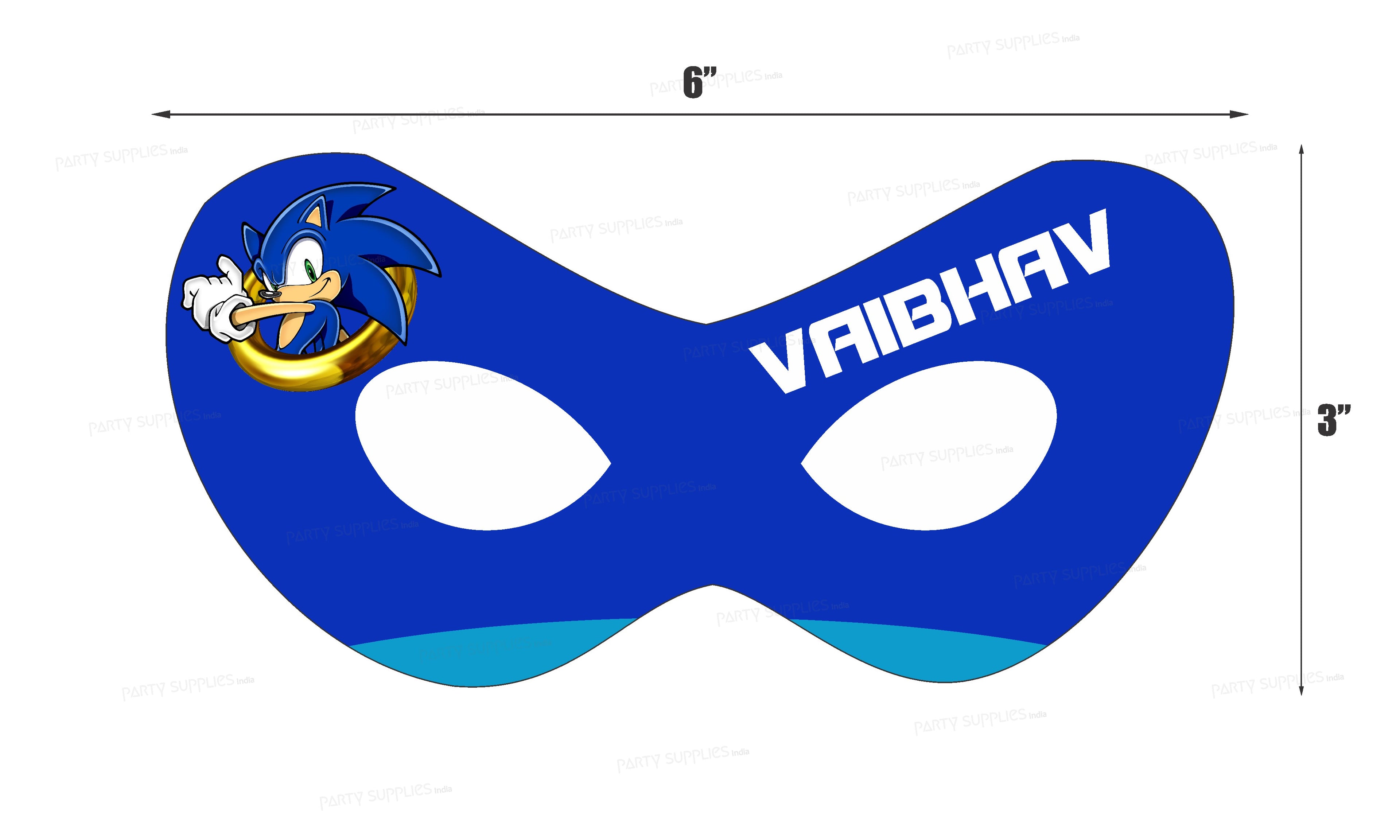 Sonic the Hedgehog Theme Customized Eye Mask