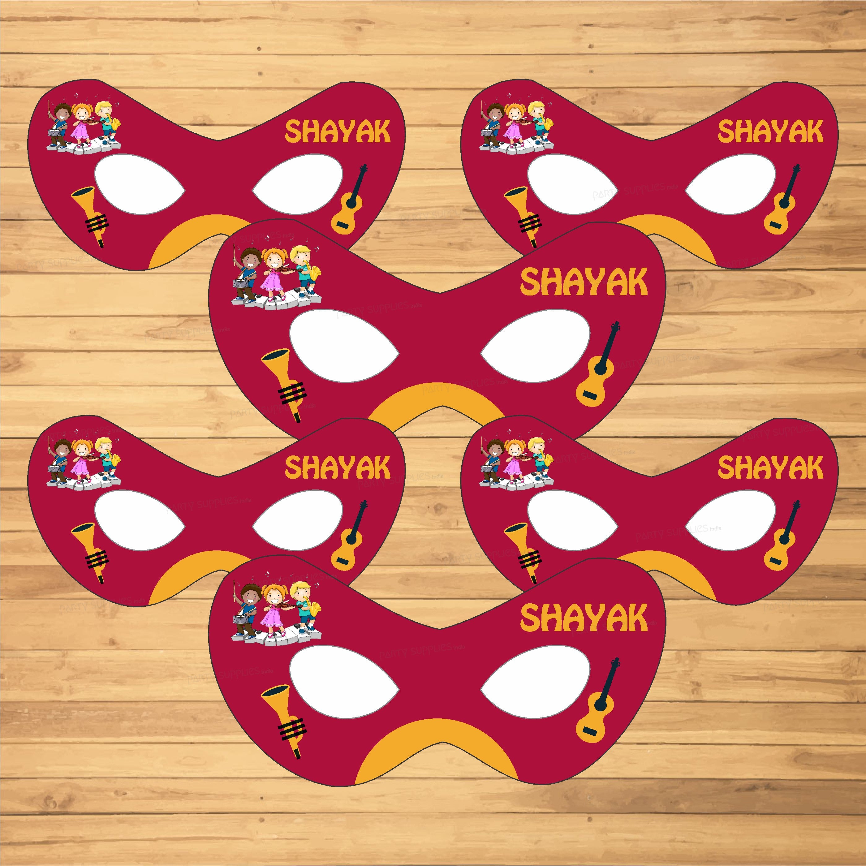 Music Theme Personalized Eye Mask