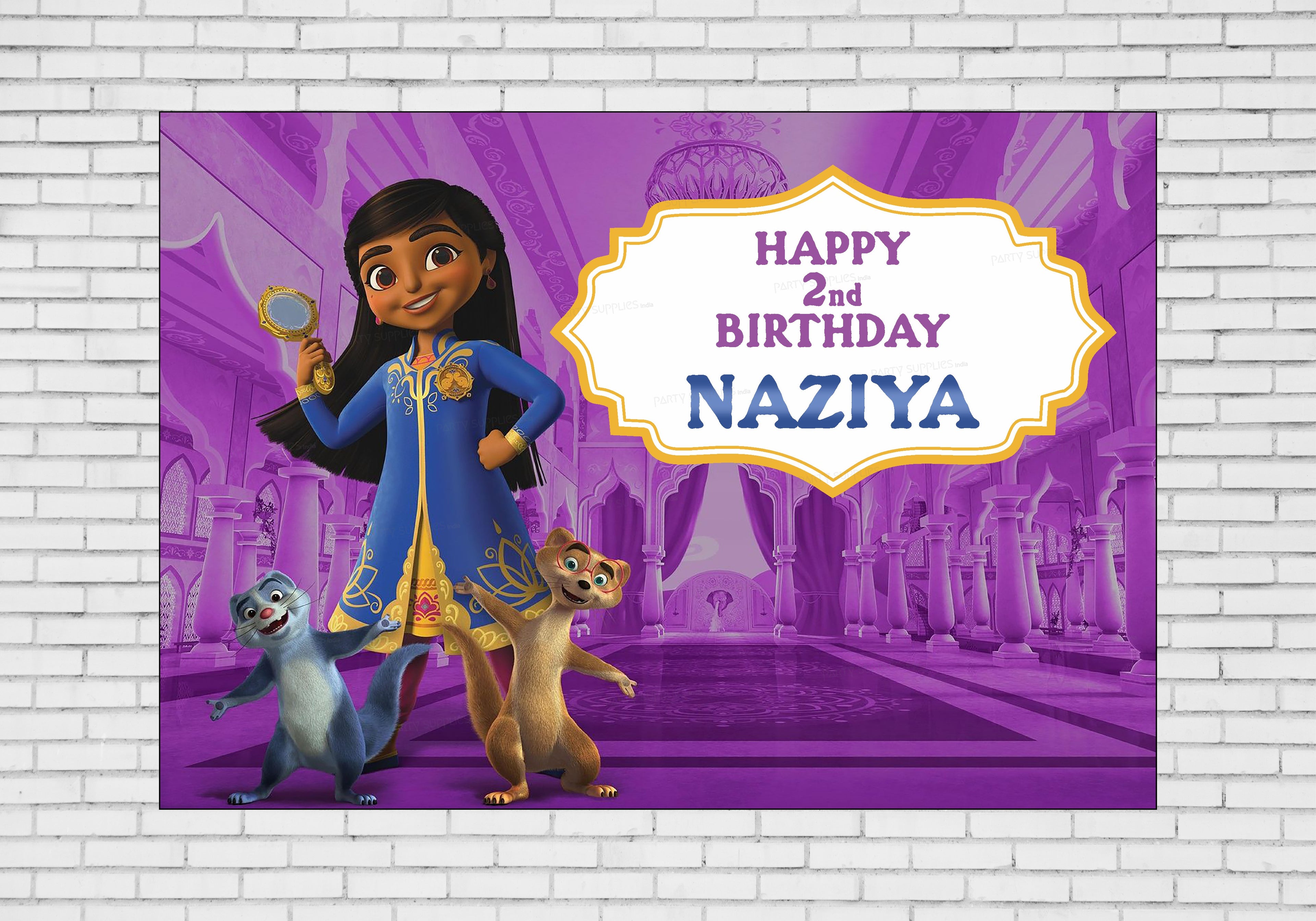 Mira Royal detective Theme Customized Backdrop