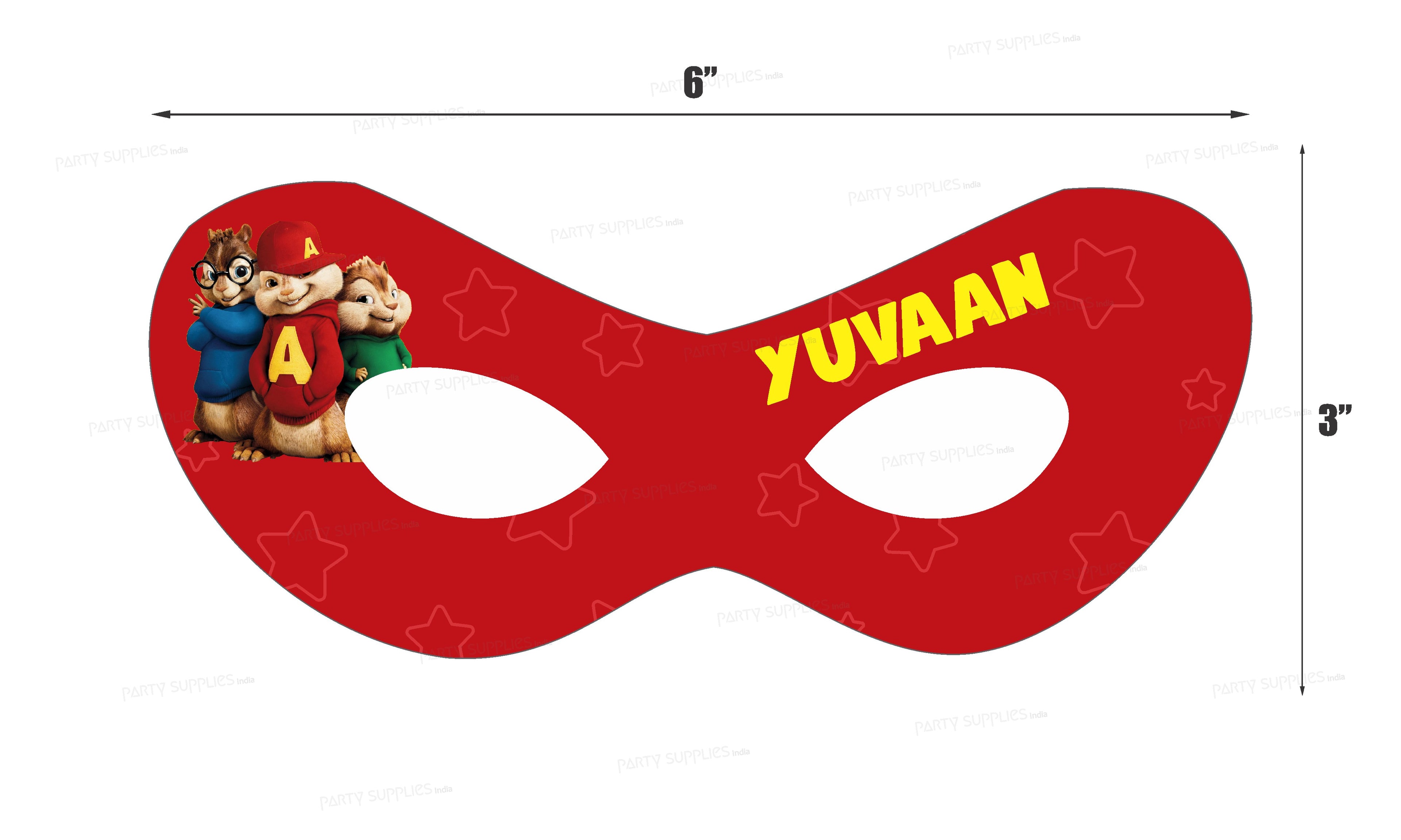 Alvin and Chipmunks Theme Eye Mask