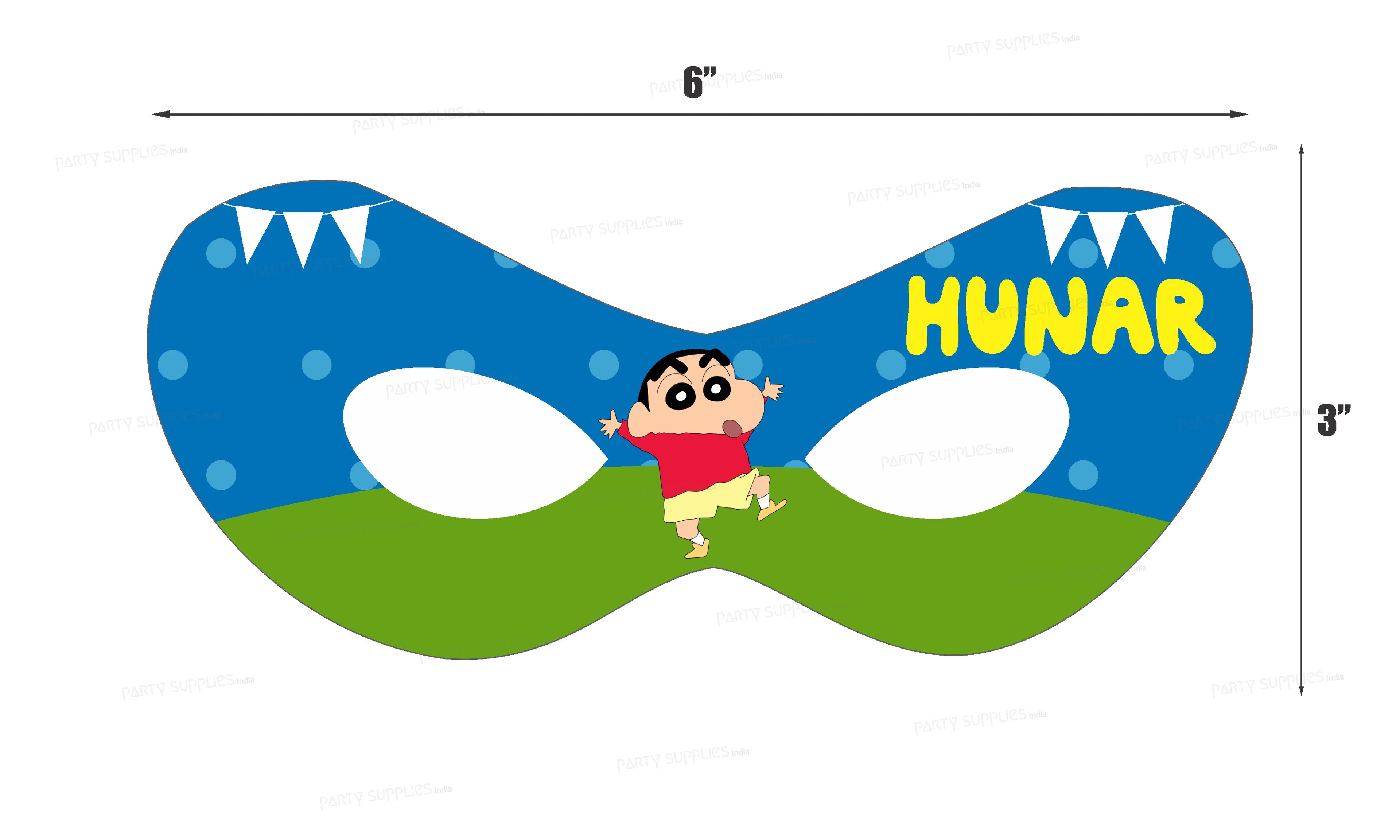Shinchan Theme Eye Mask