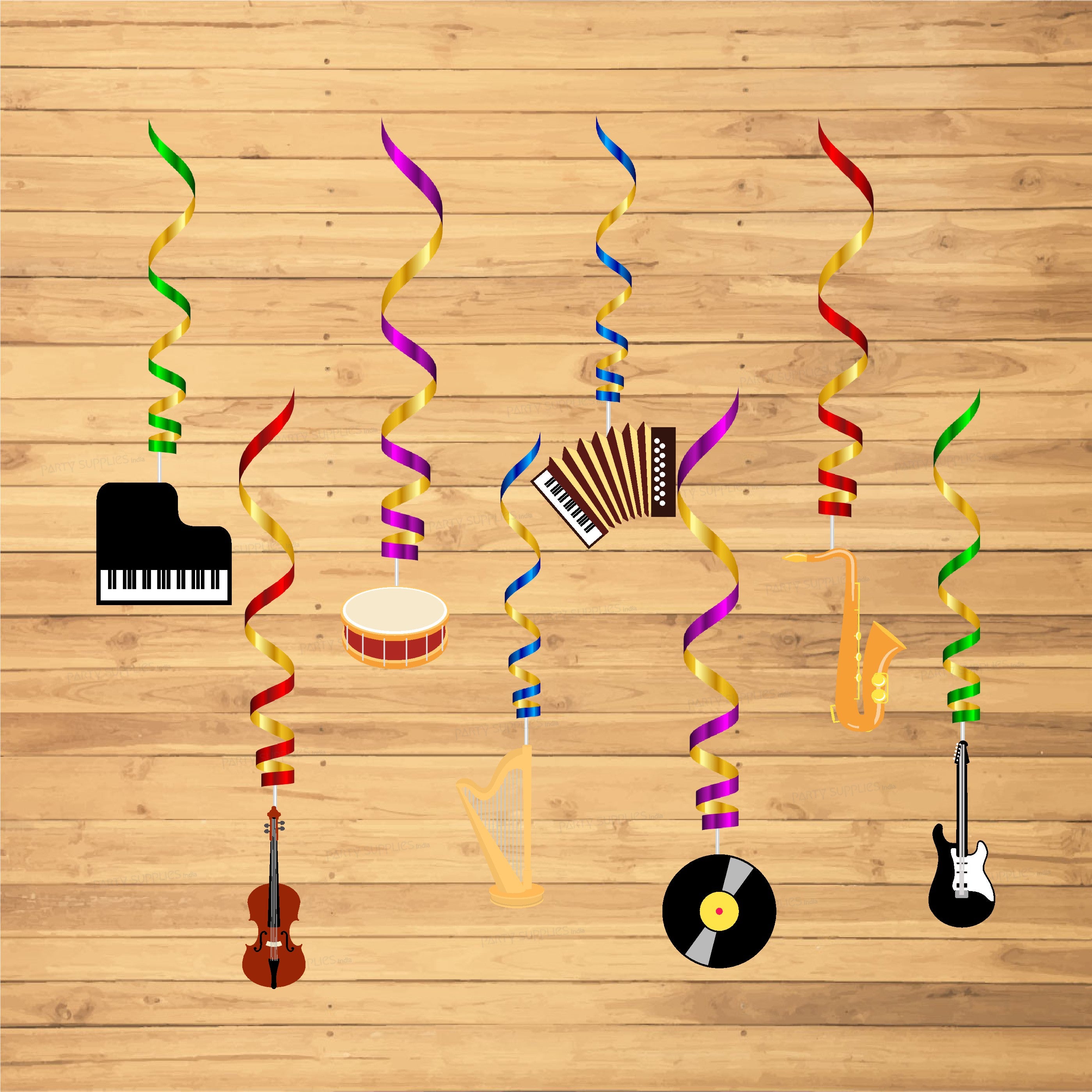 Music Theme Classic Swirls