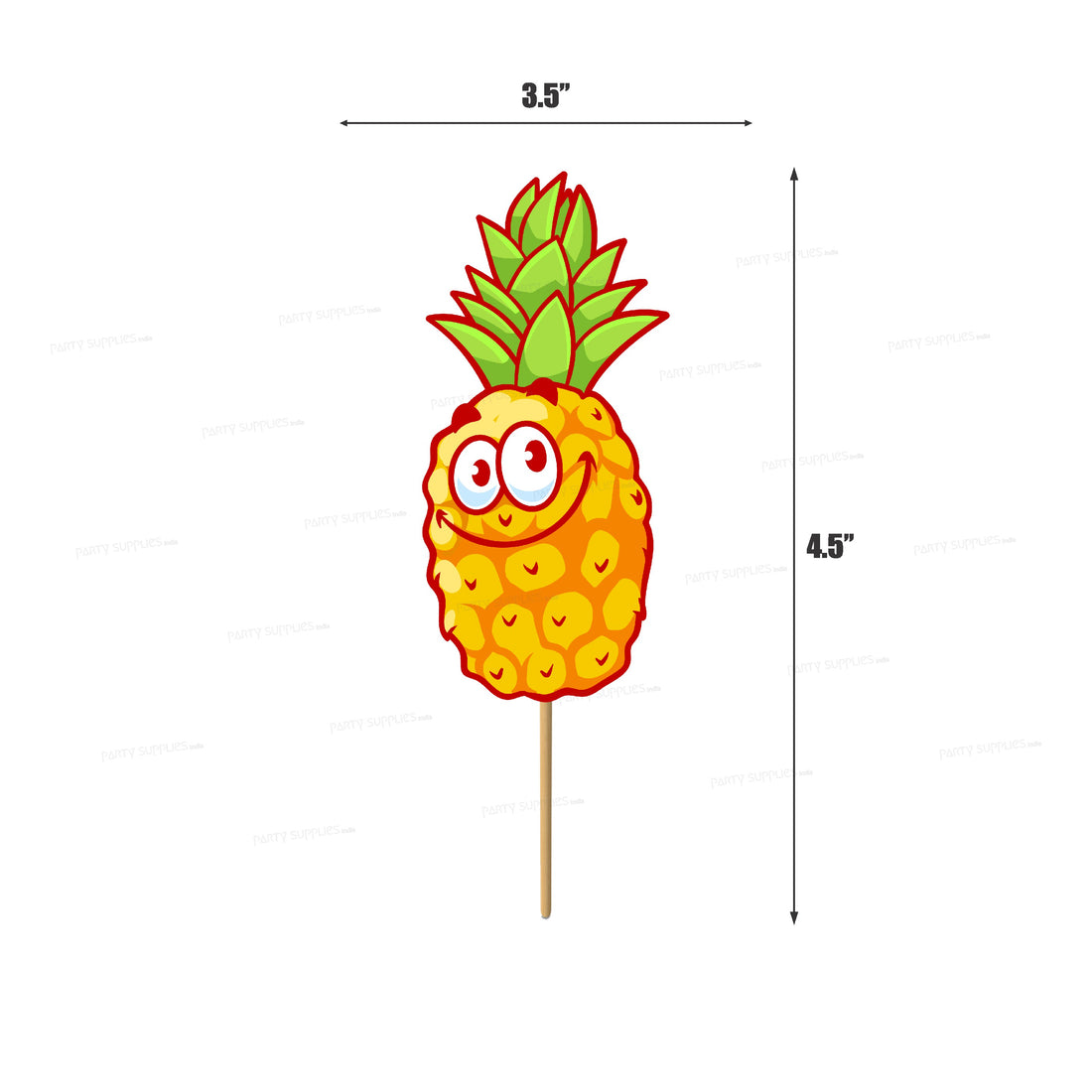 Fruits Theme Cup Cake Topper