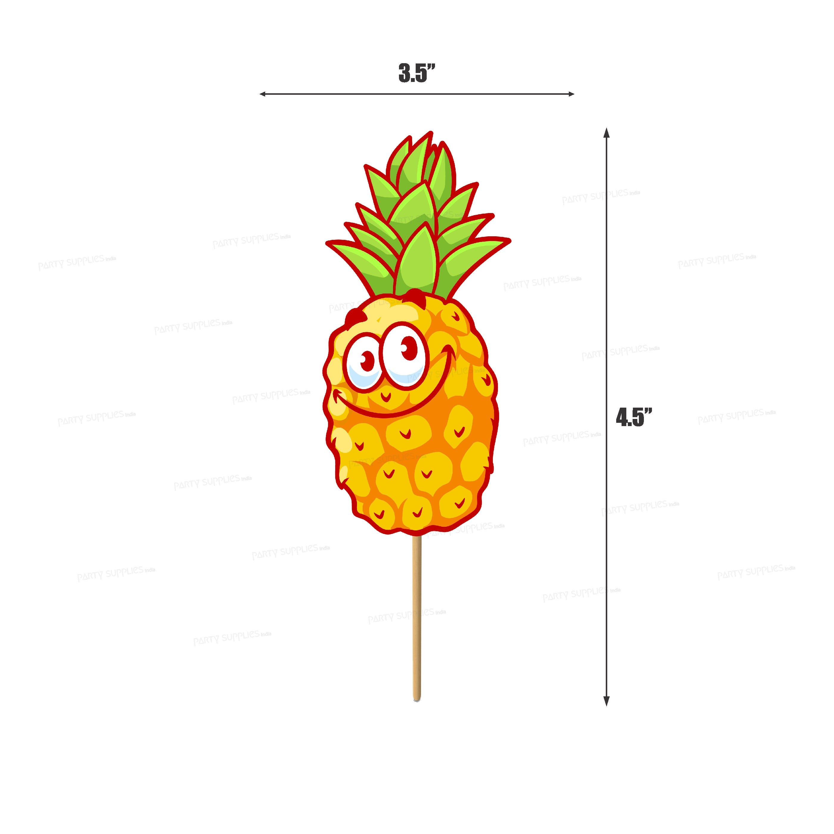 Fruits Theme Cup Cake Topper