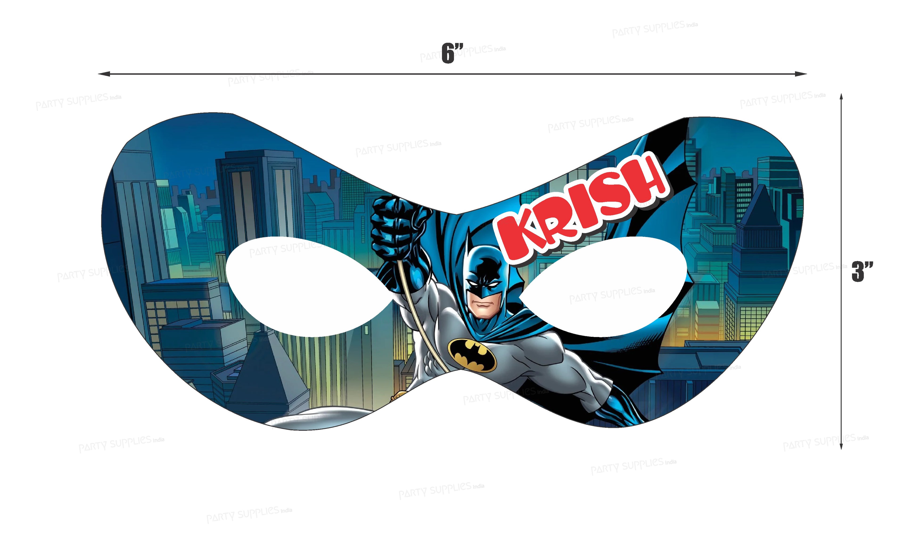 Batman Theme Eye Mask