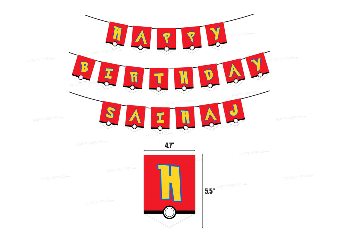 Pokemon Customized Theme Hanging