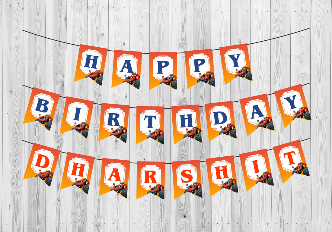 Blaze and the Monster Machines Theme Customized Hanging