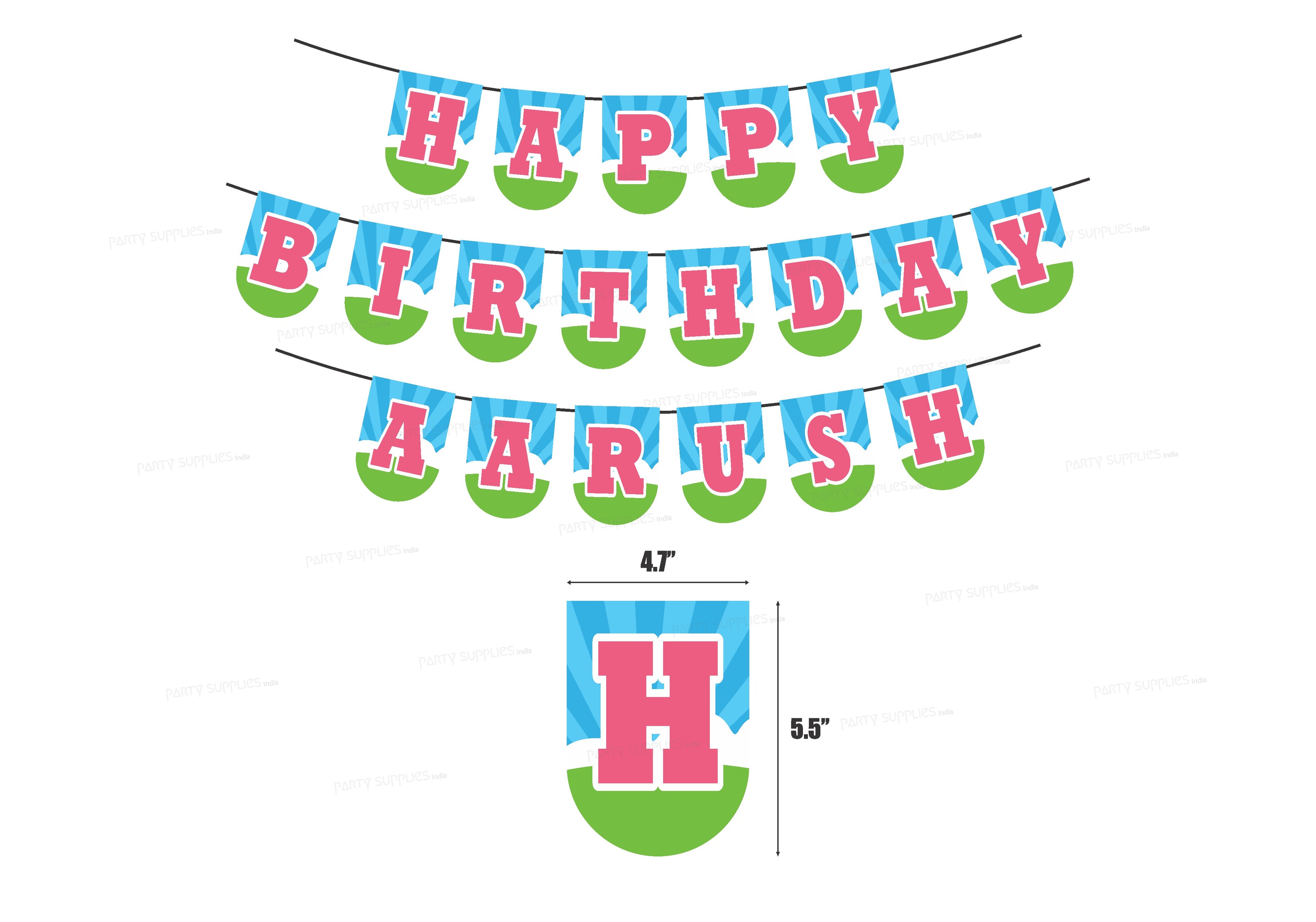 Baby Bus Theme Personalized Hanging