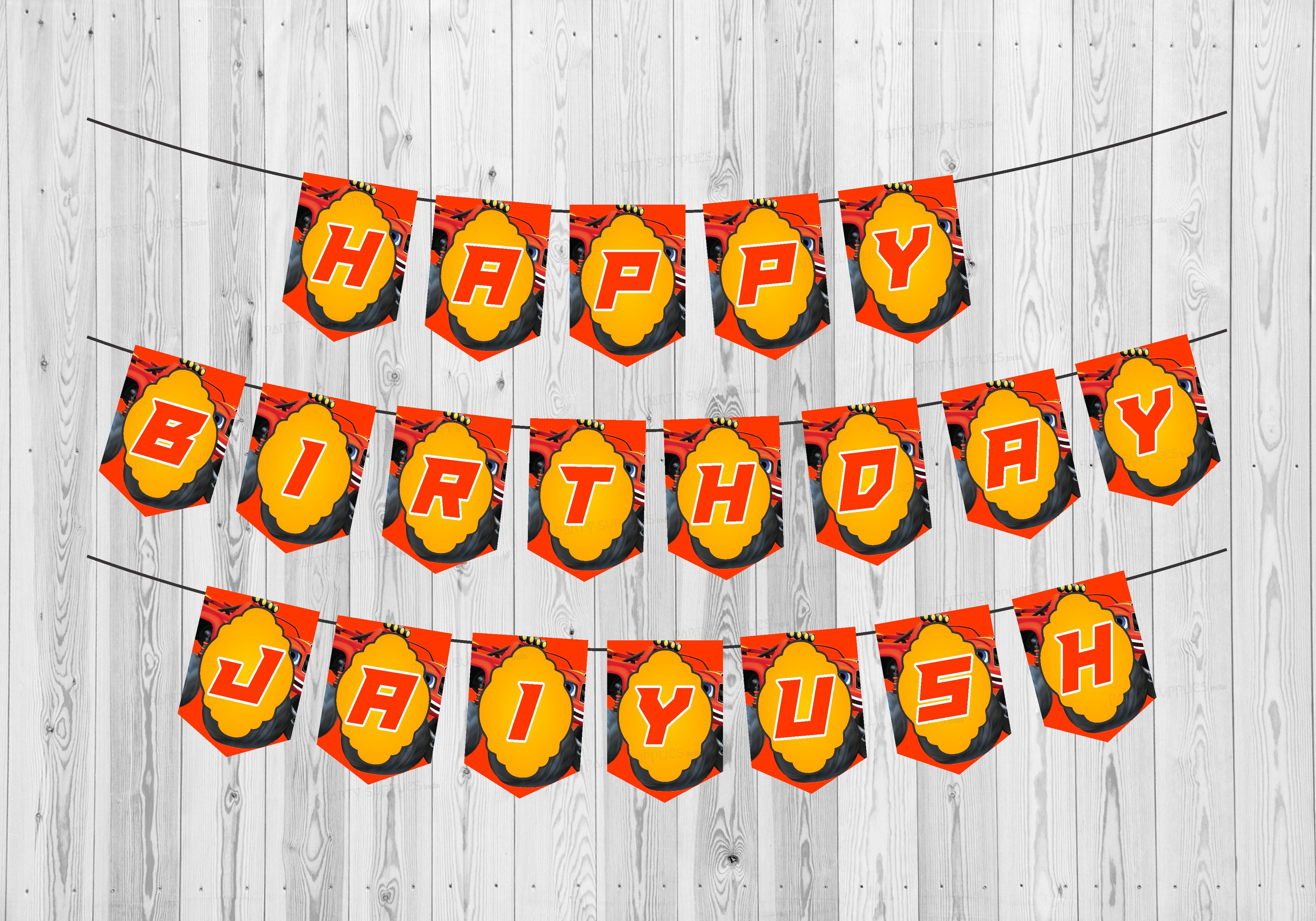 Blaze and the Monster Machines Theme Hanging