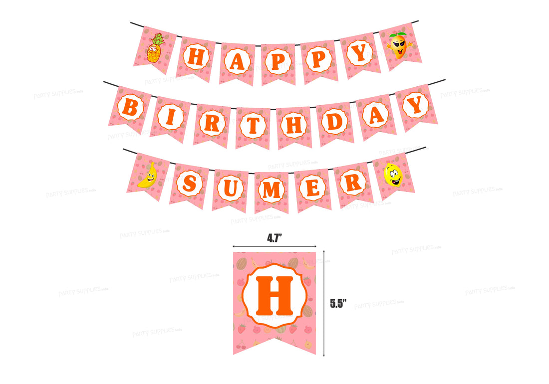 Fruits Theme Personalized Hanging