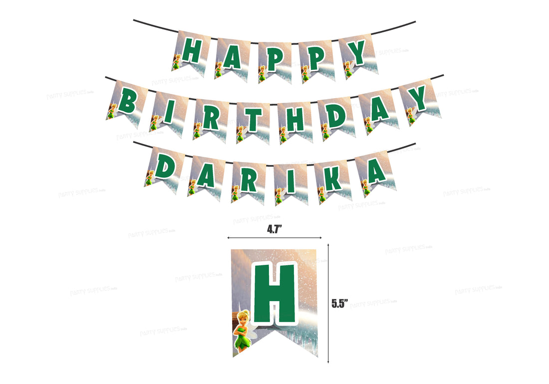 Tinker Bell Theme Personalized Hanging