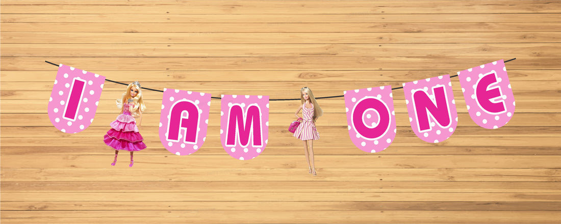 Barbie Theme Baby Age Hanging