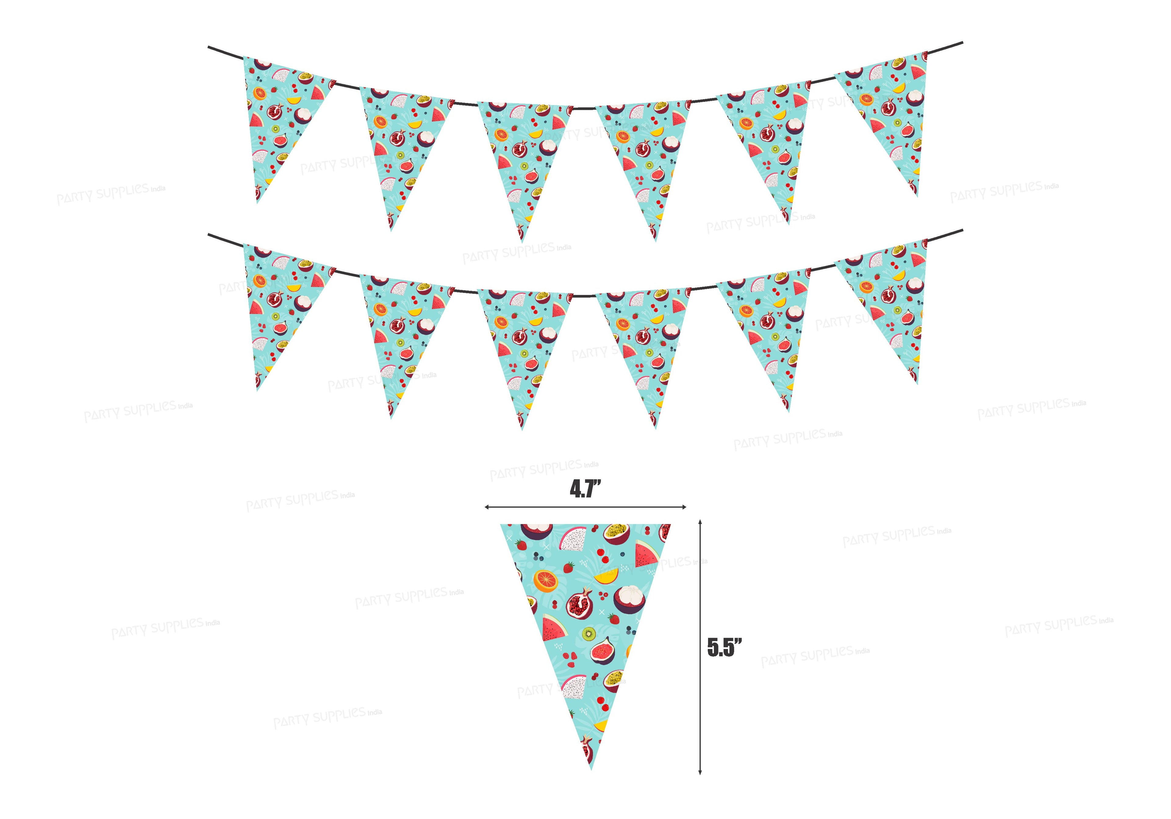 Fruits Theme Flag Bunting