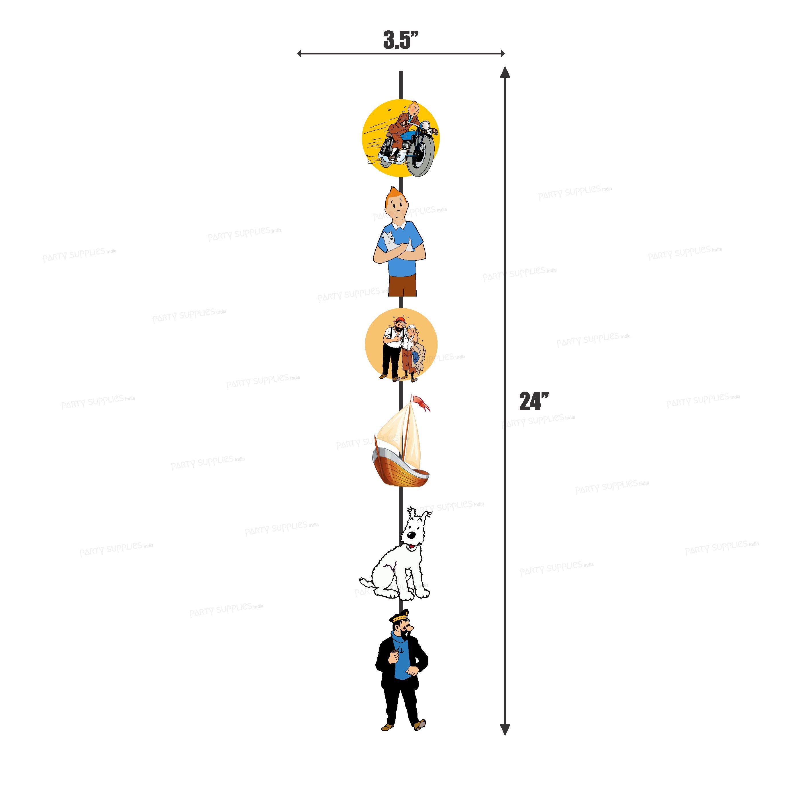 Tintin Theme Dangler