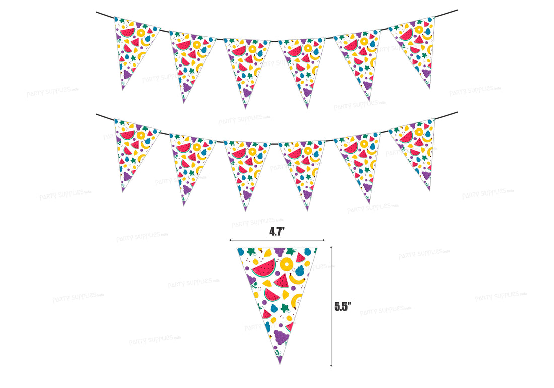 Fruits Theme Flag Classic Bunting
