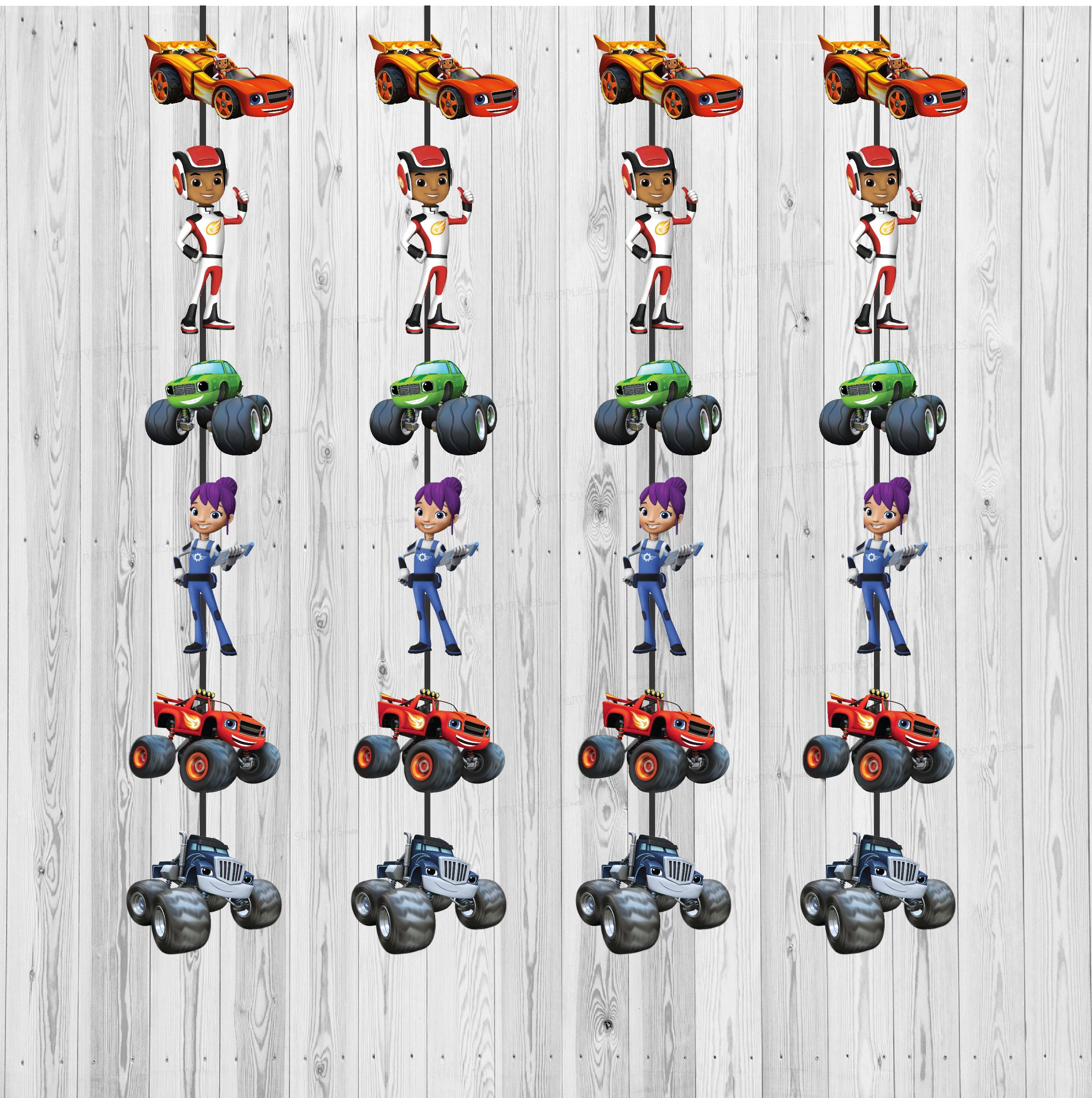 Blaze and the Monster Machines Theme Dangler