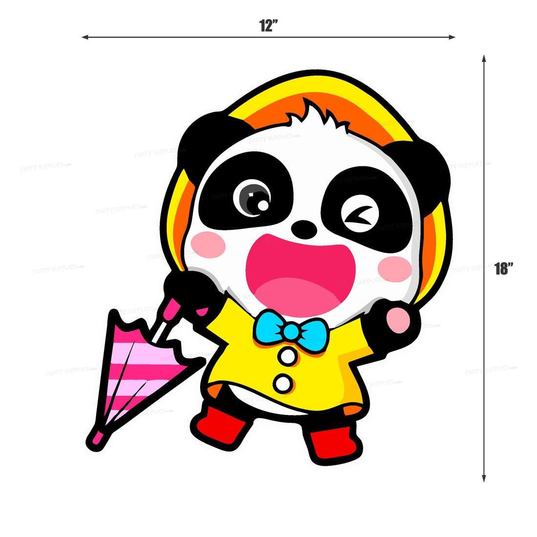 Baby Bus Theme Cutout BYS-01