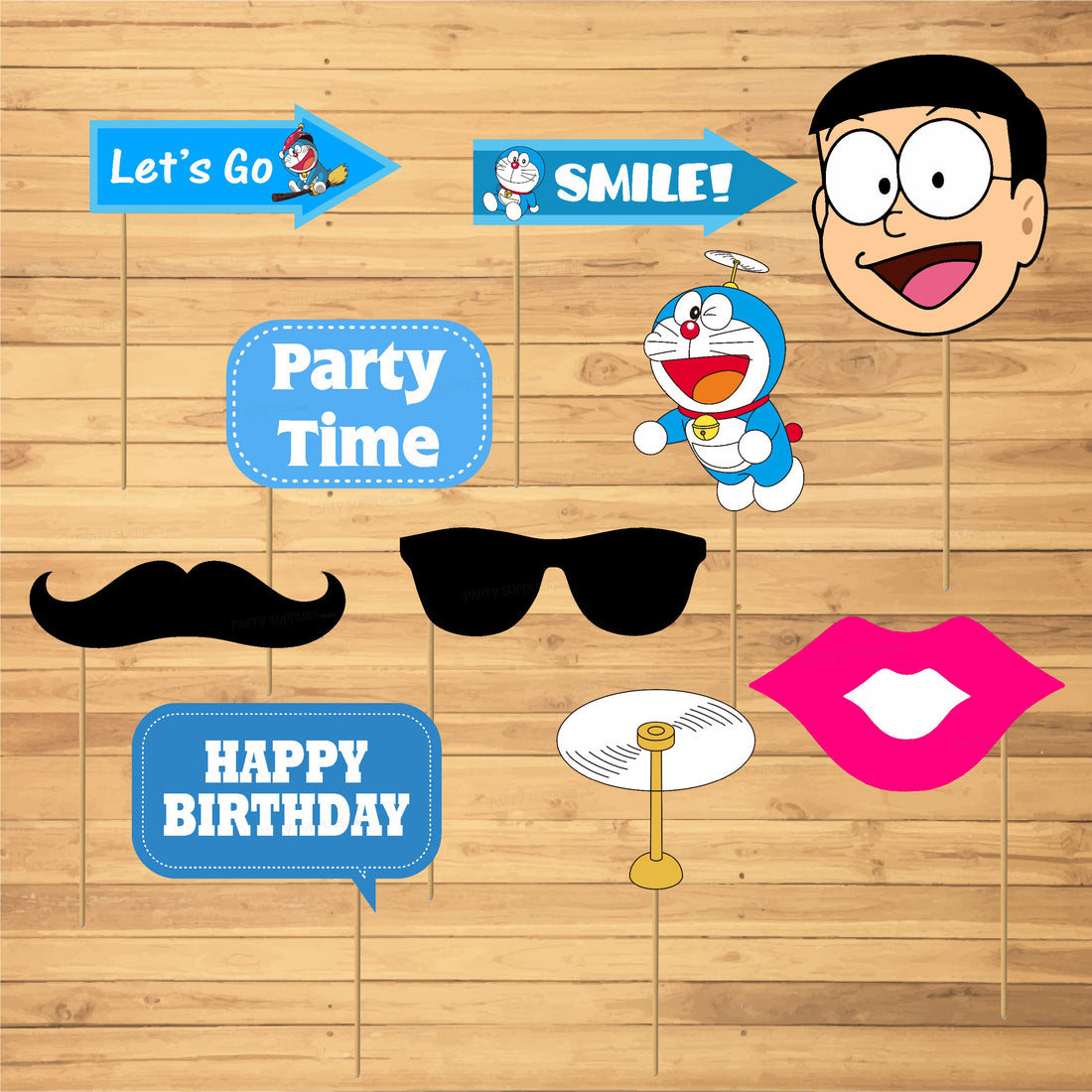 Doraemon Theme Props