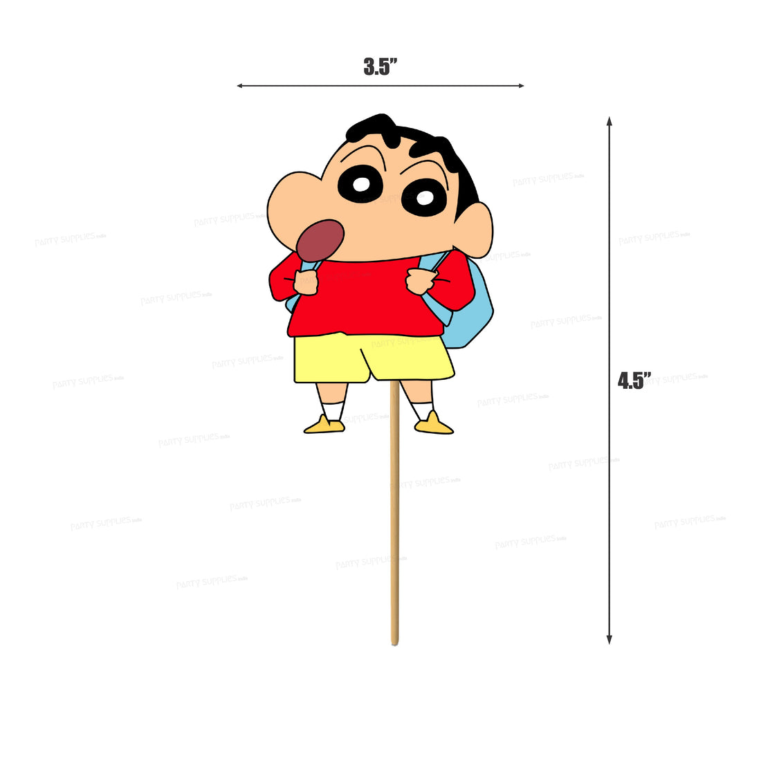 Shinchan Theme Cup Cake Topper