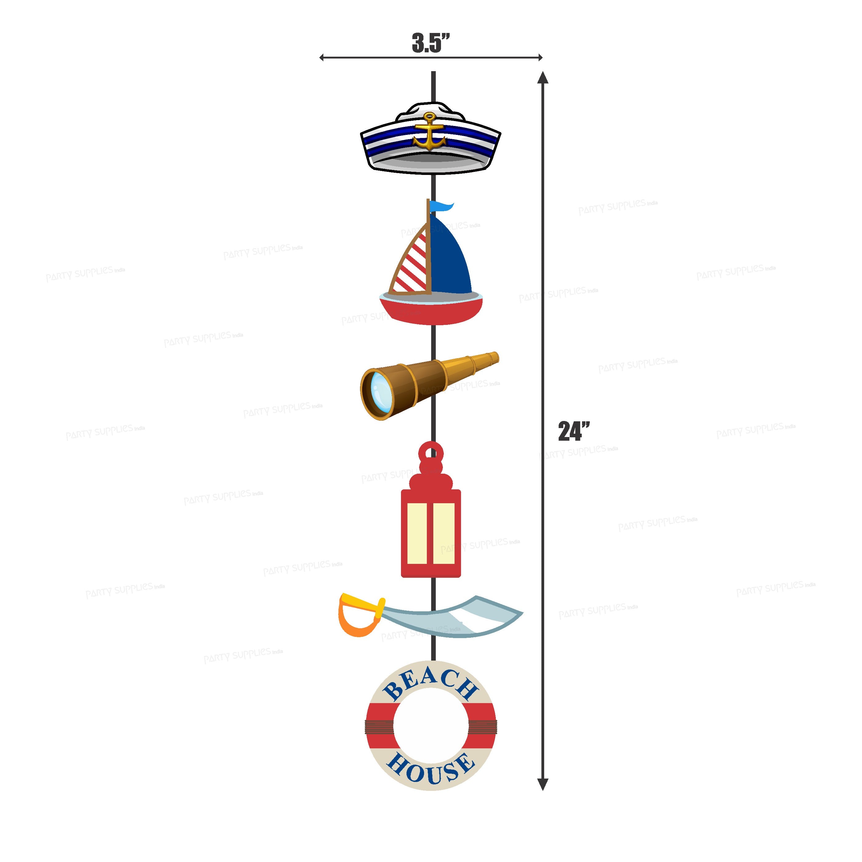 Sailor Theme Classic Dangler