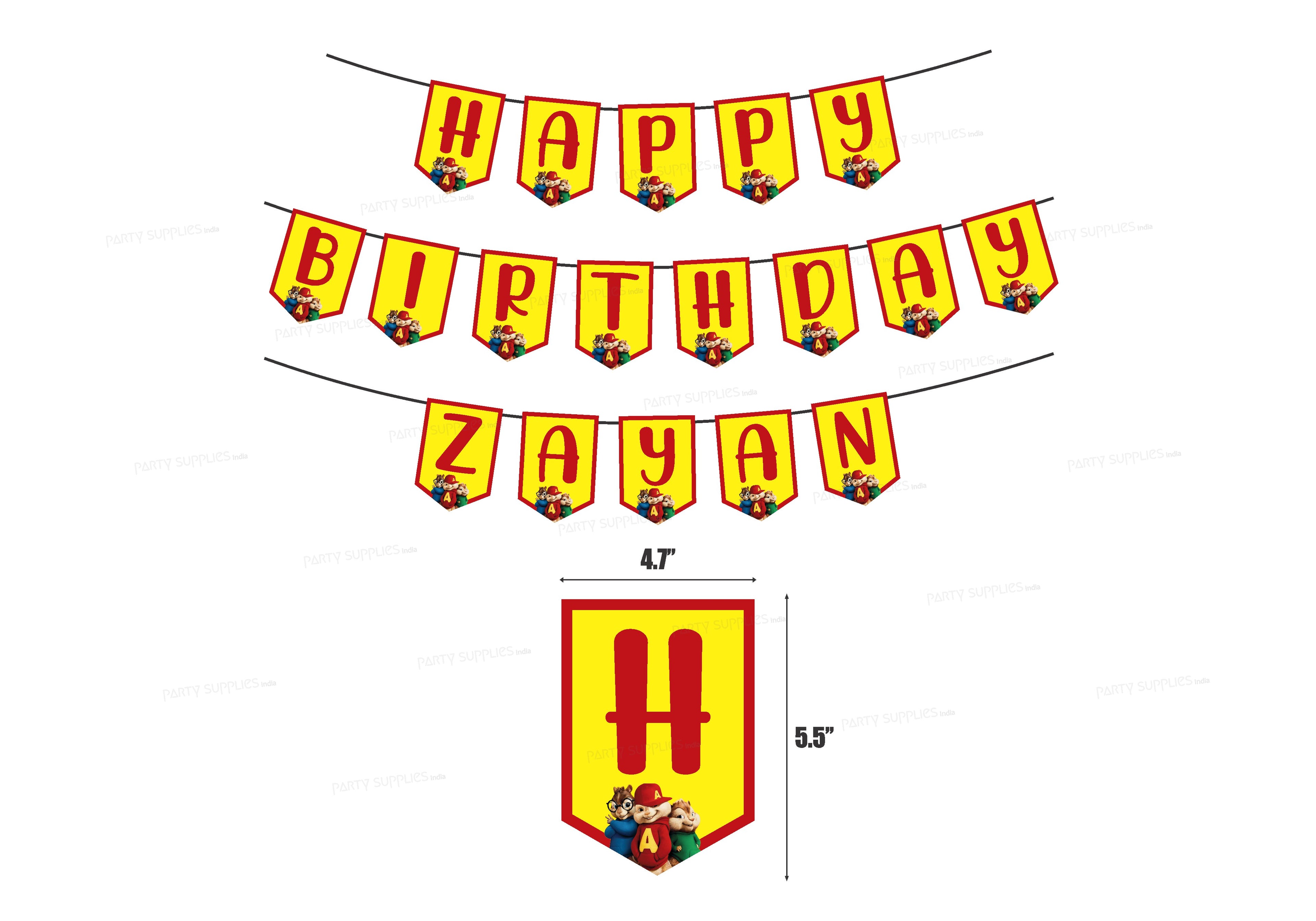 Alvin and Chipmunks Theme Hanging