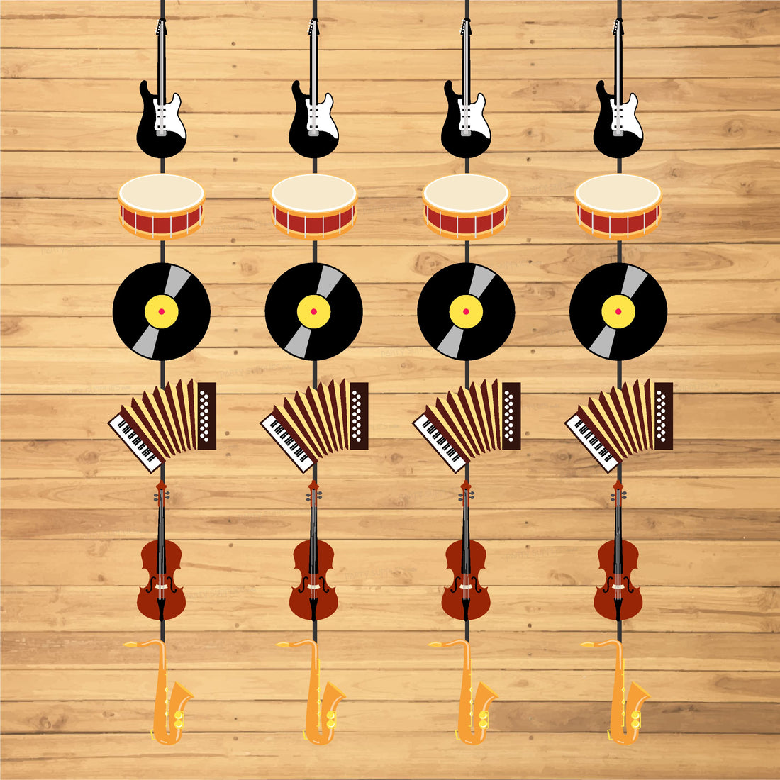 Music Theme Classic Dangler