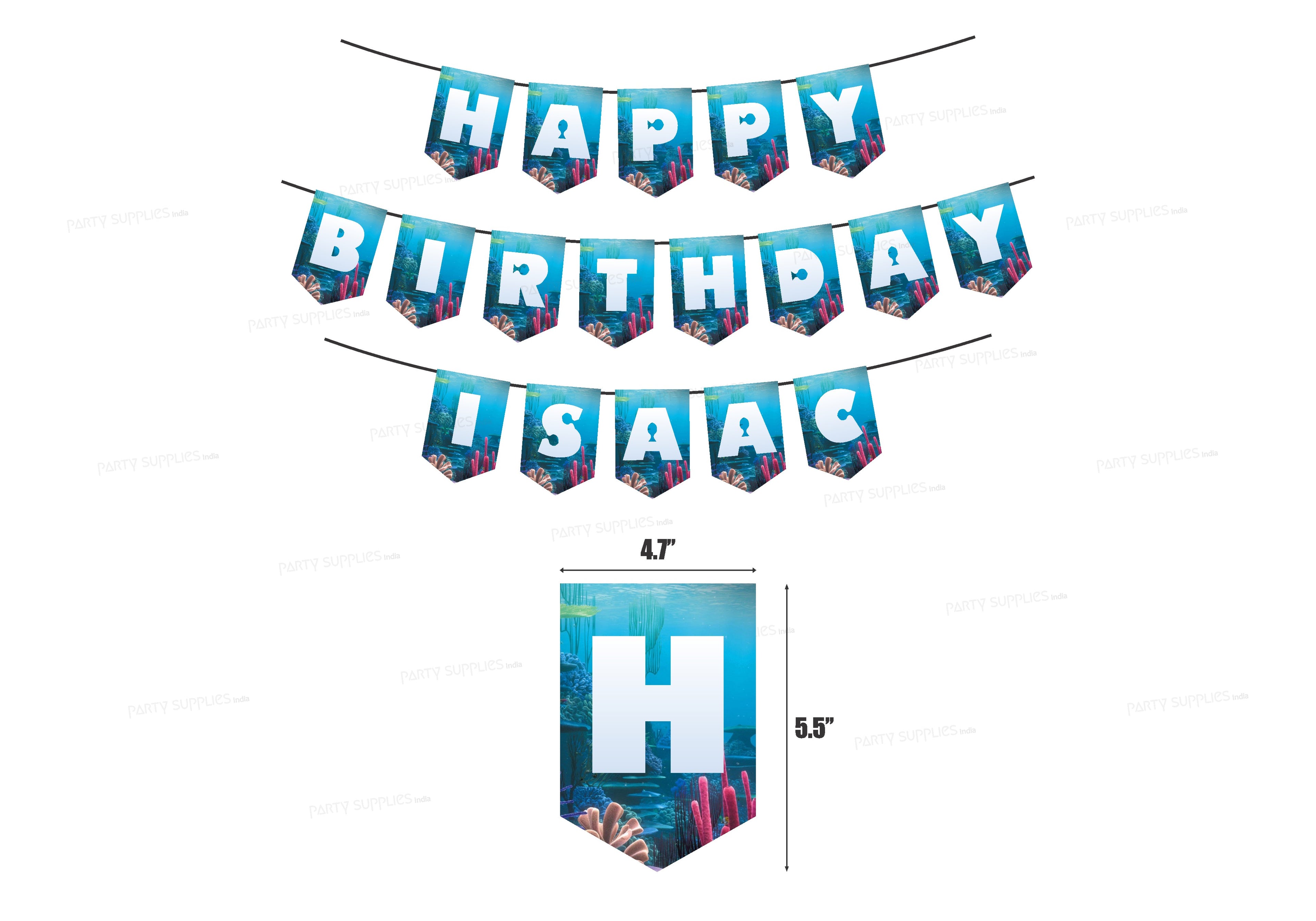 Nemo and Dory Theme Customized Hanging