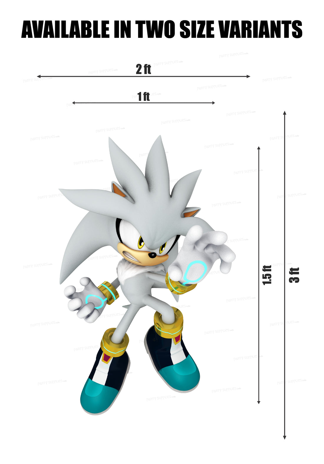 SONIC THE HEDGEHOG THEME Cutout STH-04