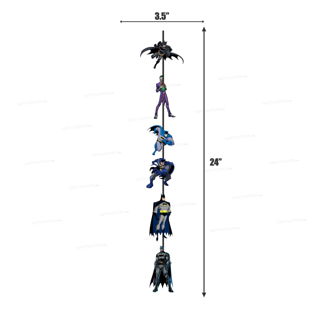 Batman Theme Character Dangler