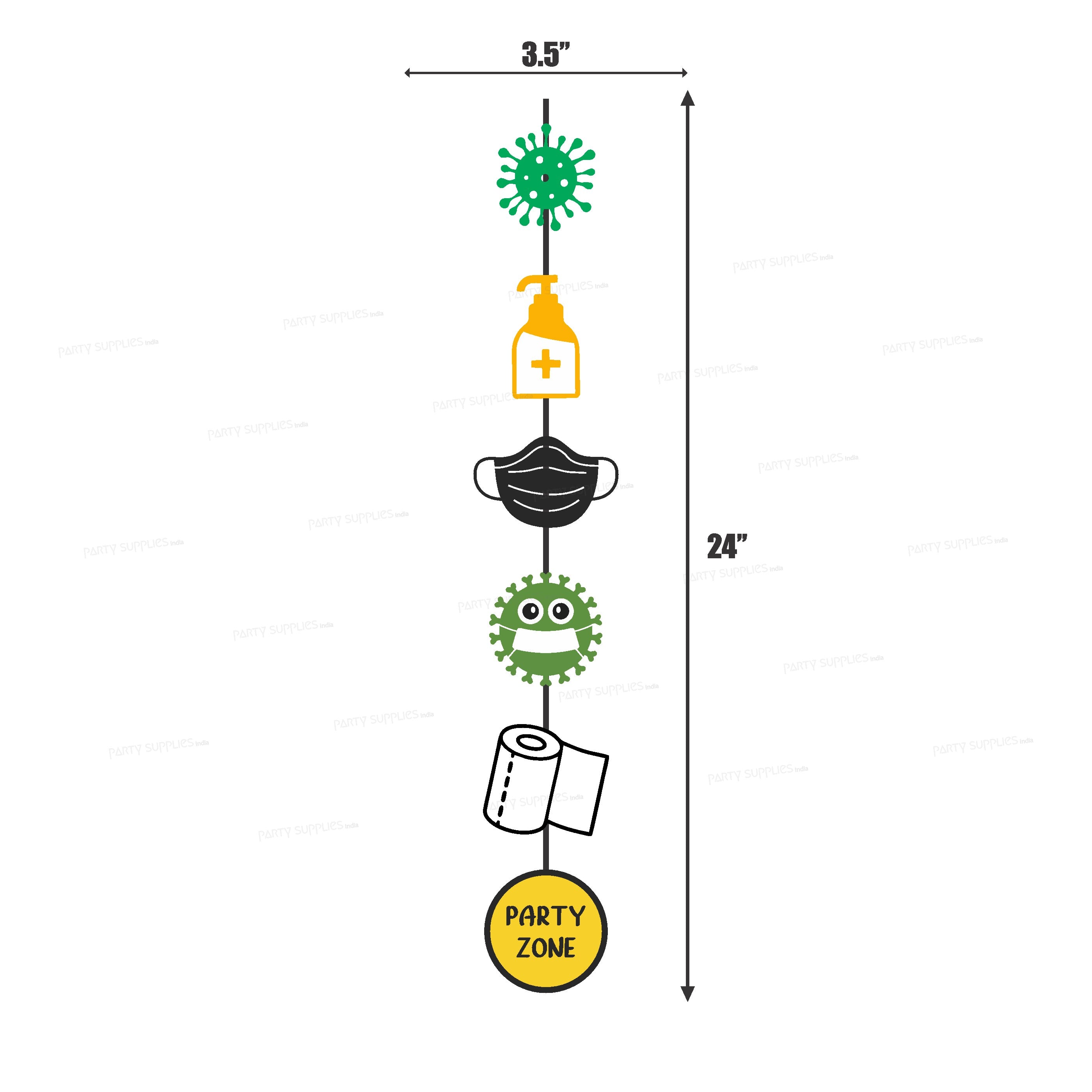 Quarantine Theme Dangler