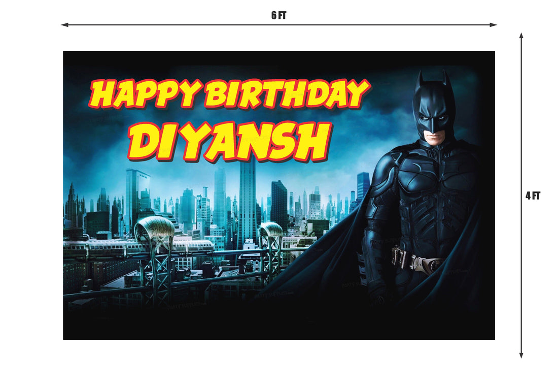 Batman Theme Backdrop