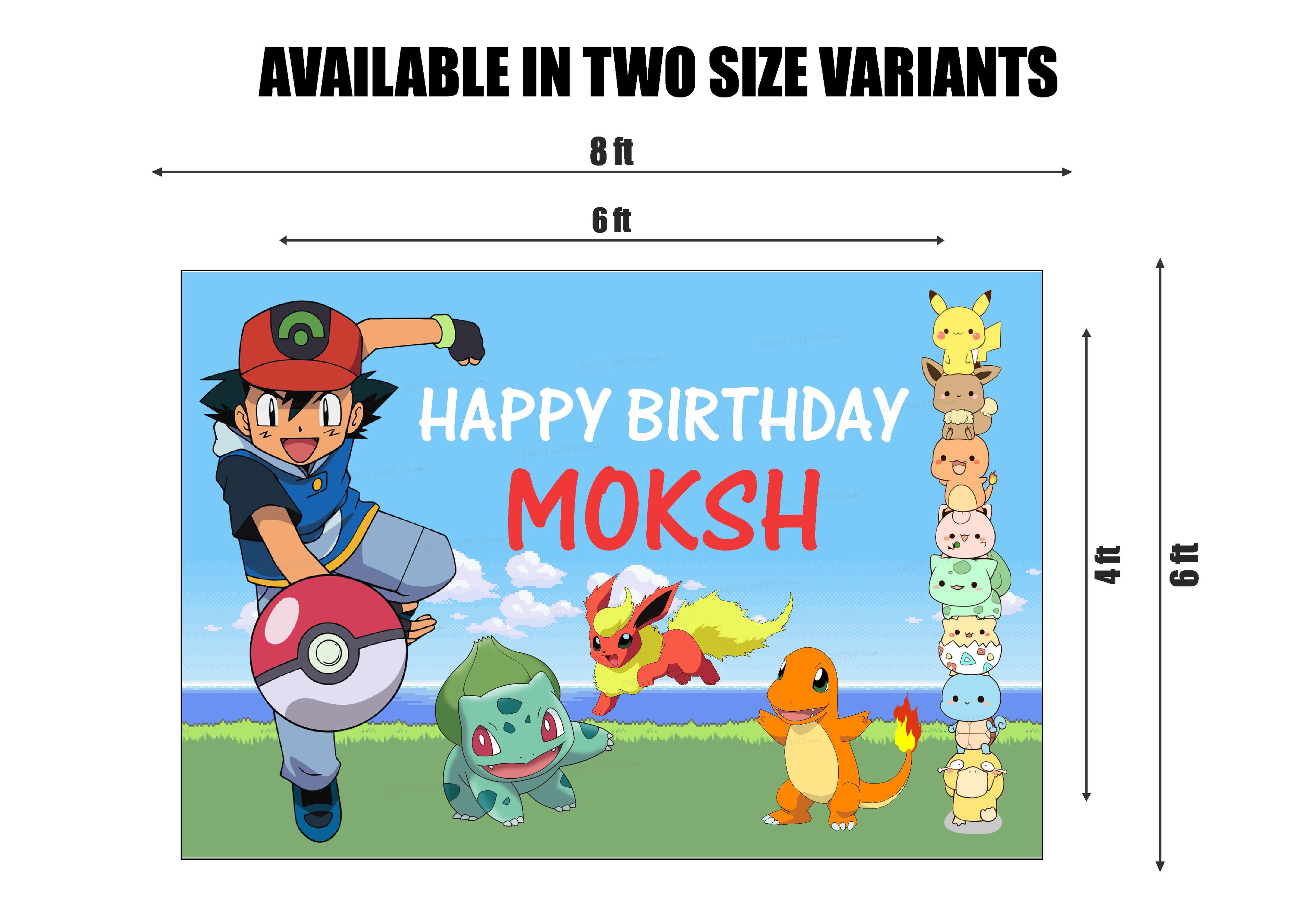 Pokemon Theme Classic Backdrop