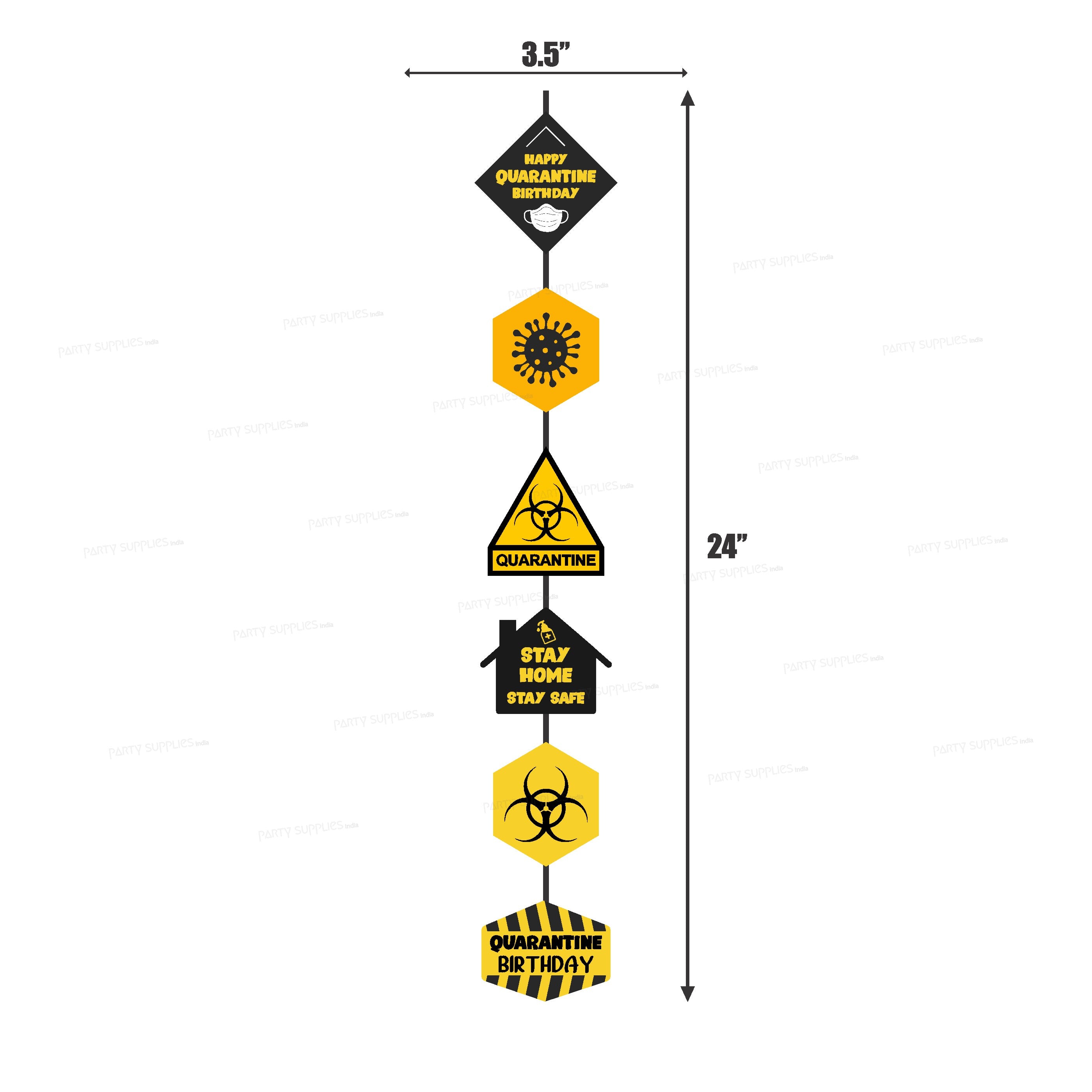 Quarantine Theme Classic Dangler