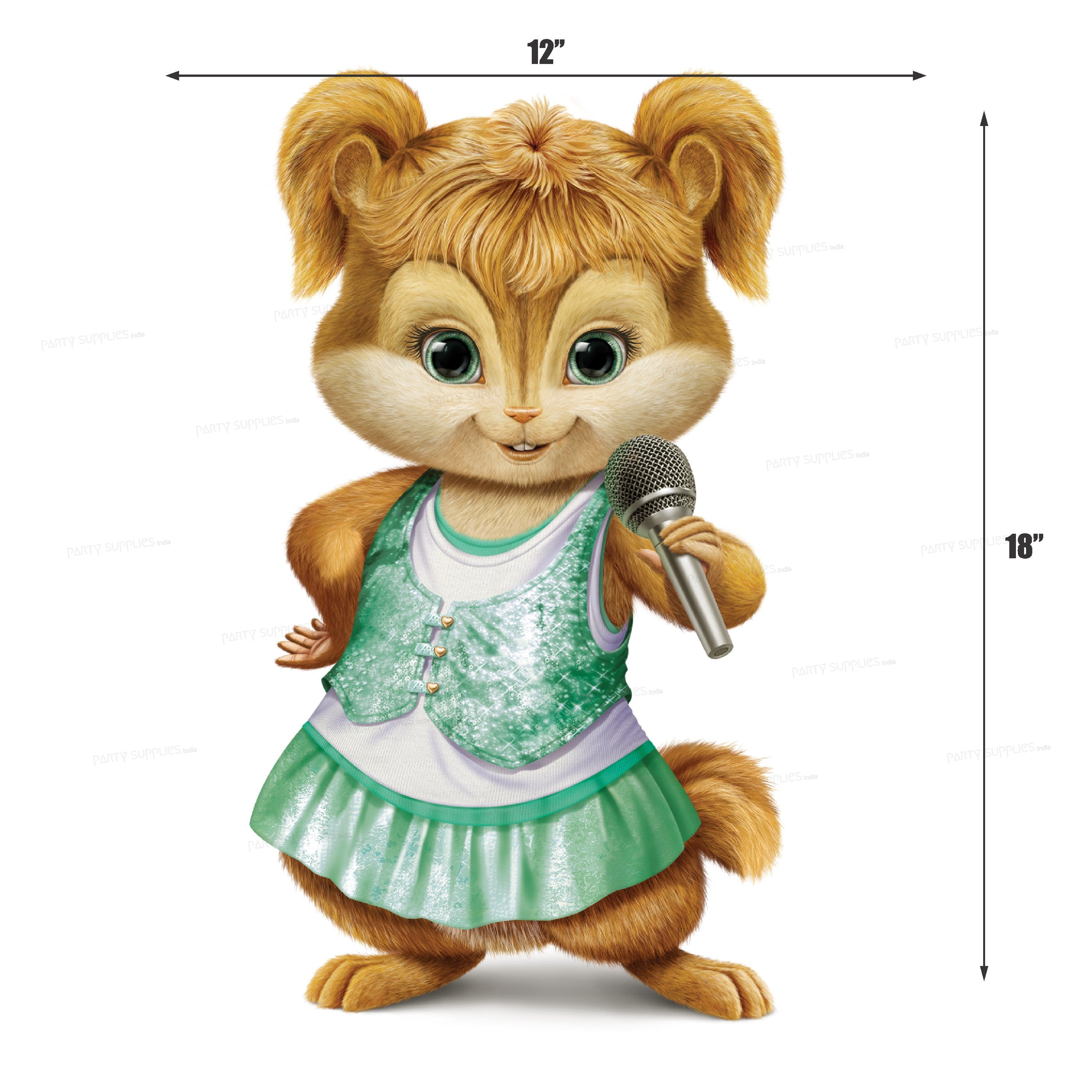 Alvin and Chipmunks Theme Cutout ALV-02