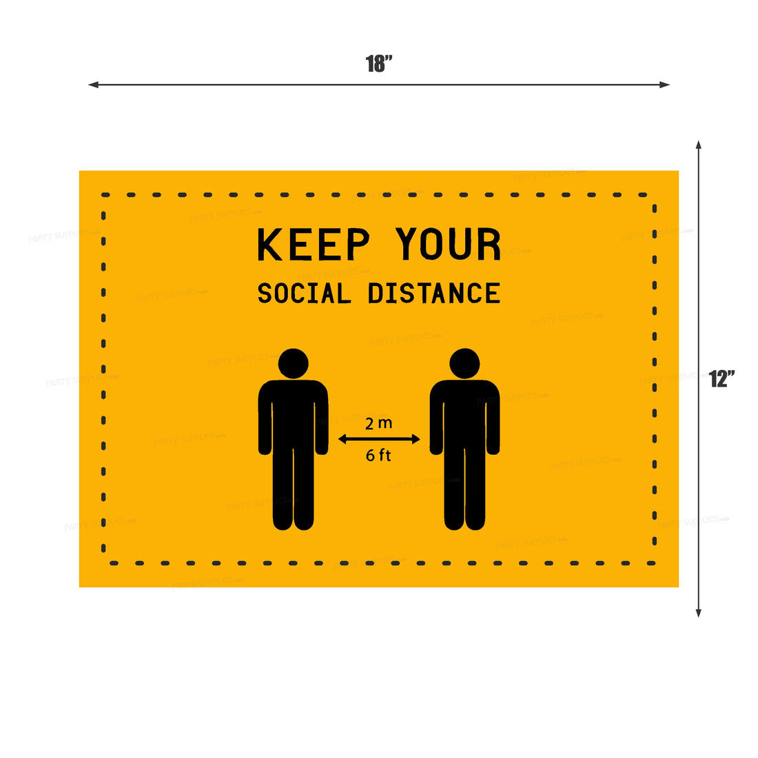 Quarantine Theme Cutout QRN-01