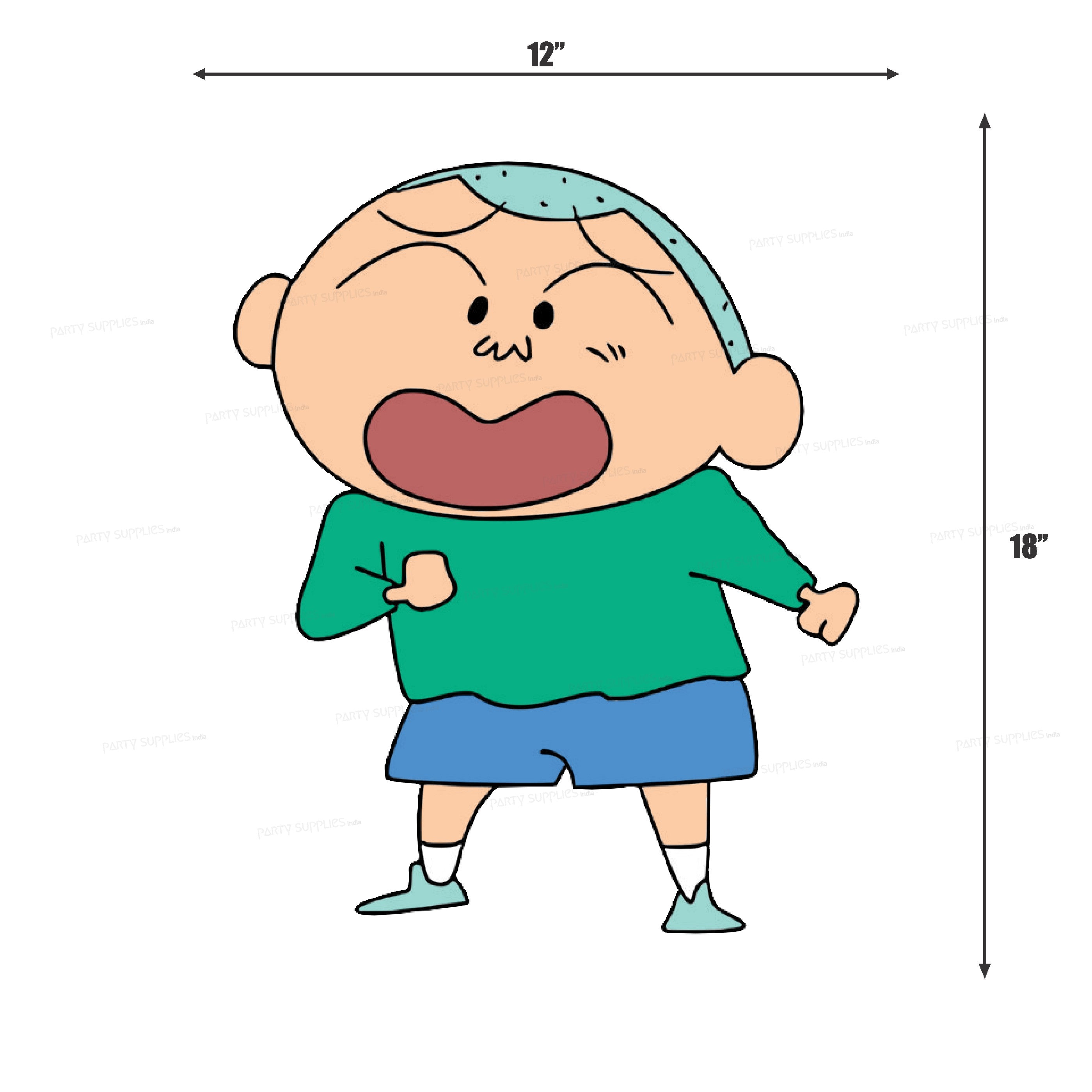 Shinchan Theme Cutout SHN-06