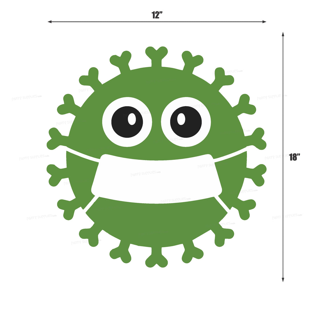 Quarantine Theme Cutout QRN-05