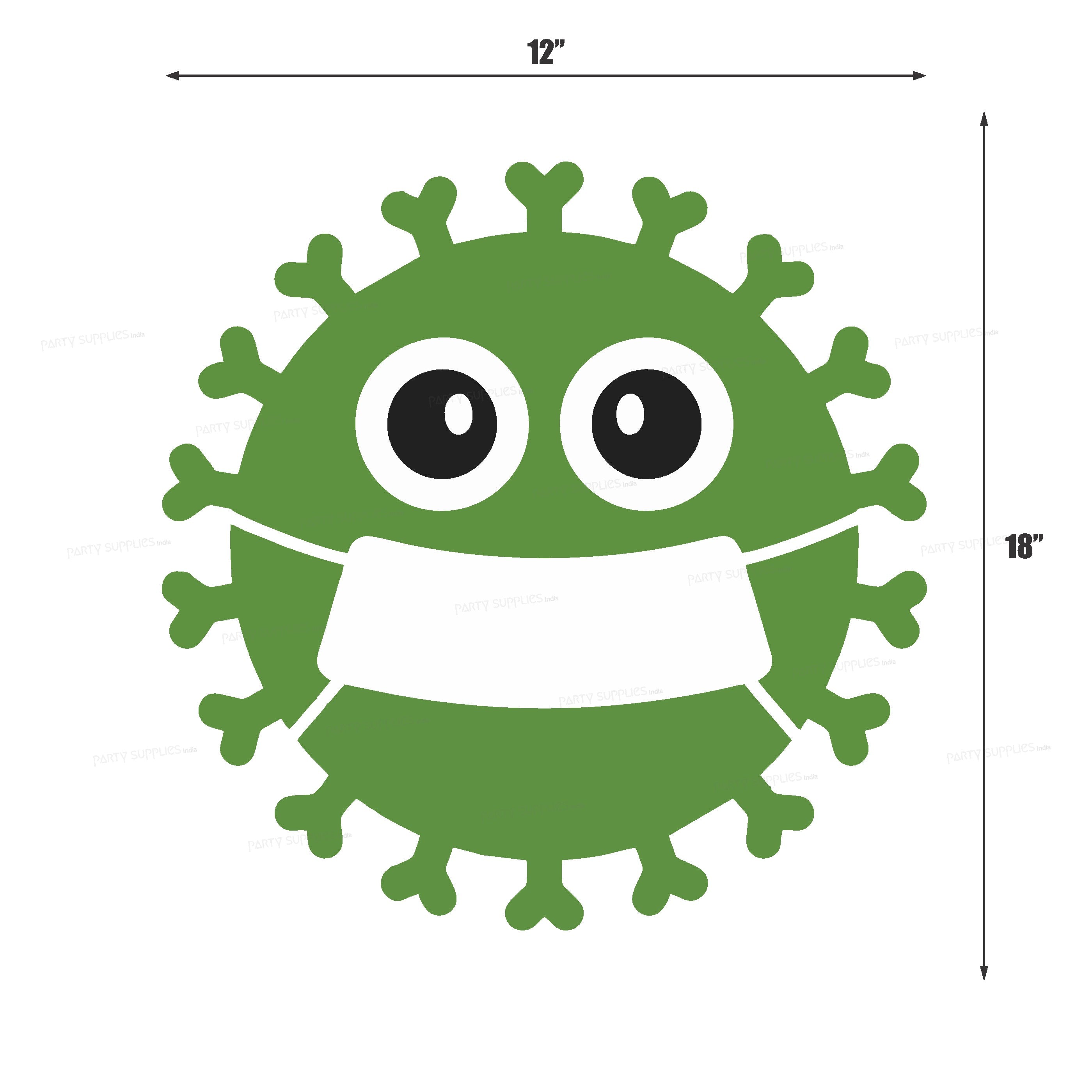 Quarantine Theme Cutout QRN-05