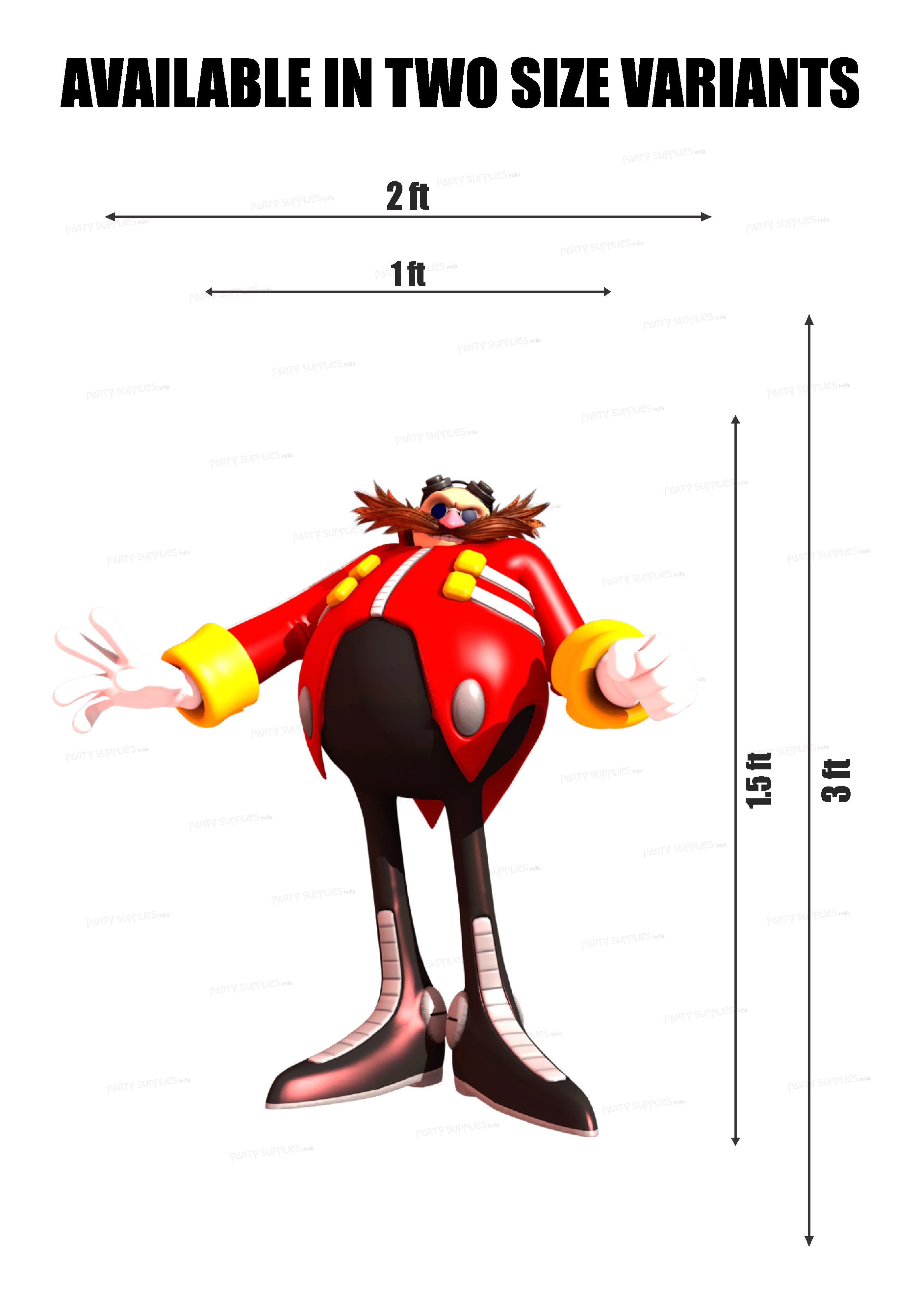 SONIC THE HEDGEHOG THEME Cutout STH-14