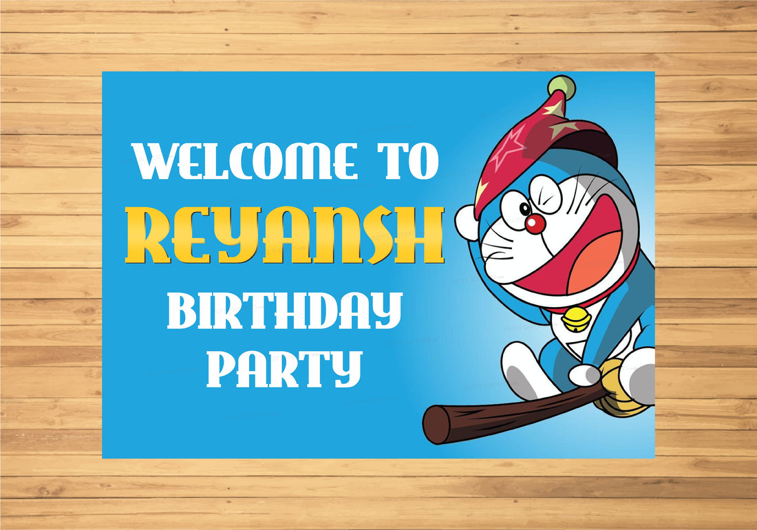 PSI Doraemon Theme Welcome Board