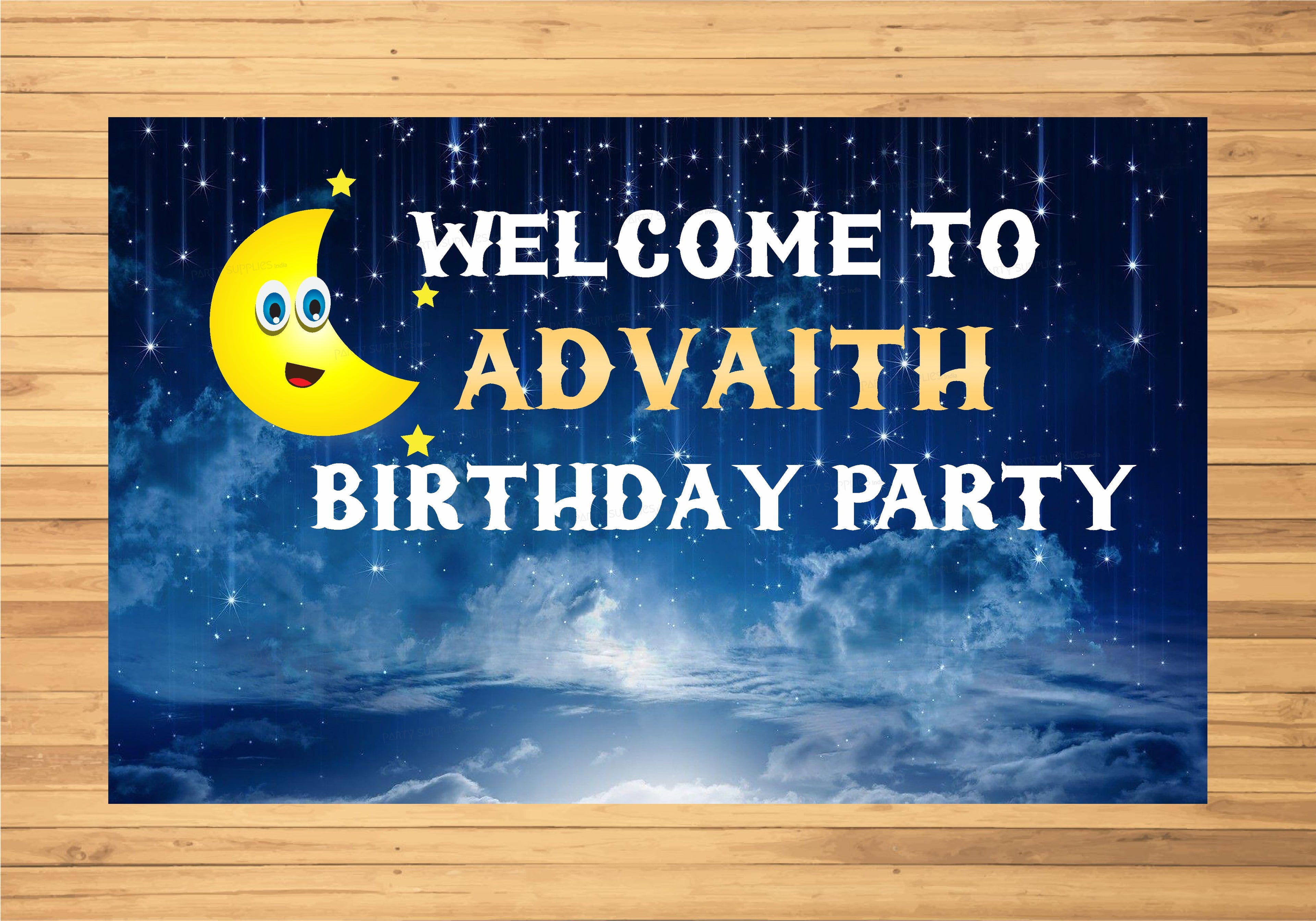 Twinkle Twinkle Little Star Boy Theme Welcome Board