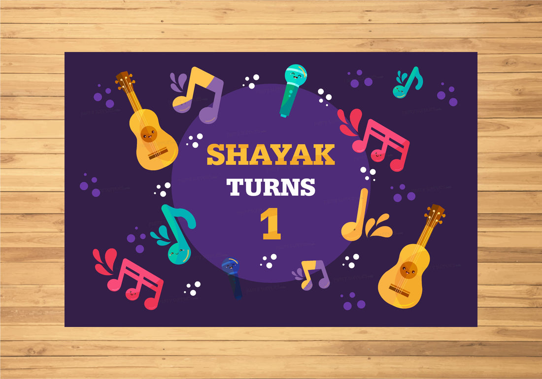 Music Theme Classic Backdrop