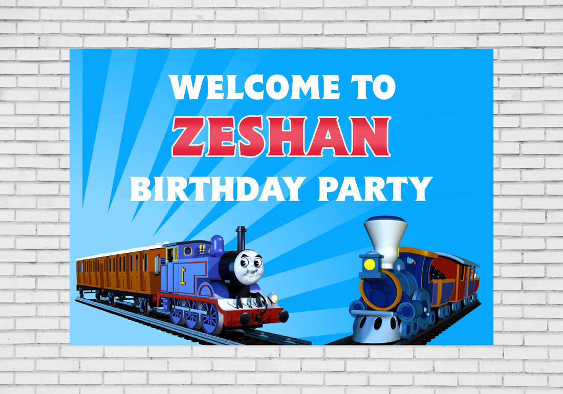 Thomas and Friends Theme Customized Welcome Board
