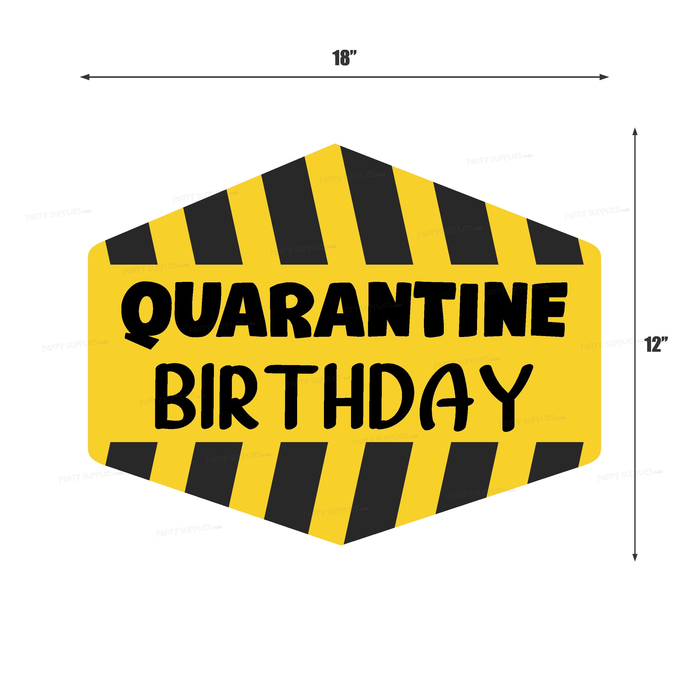 Quarantine Theme Cutout - 10