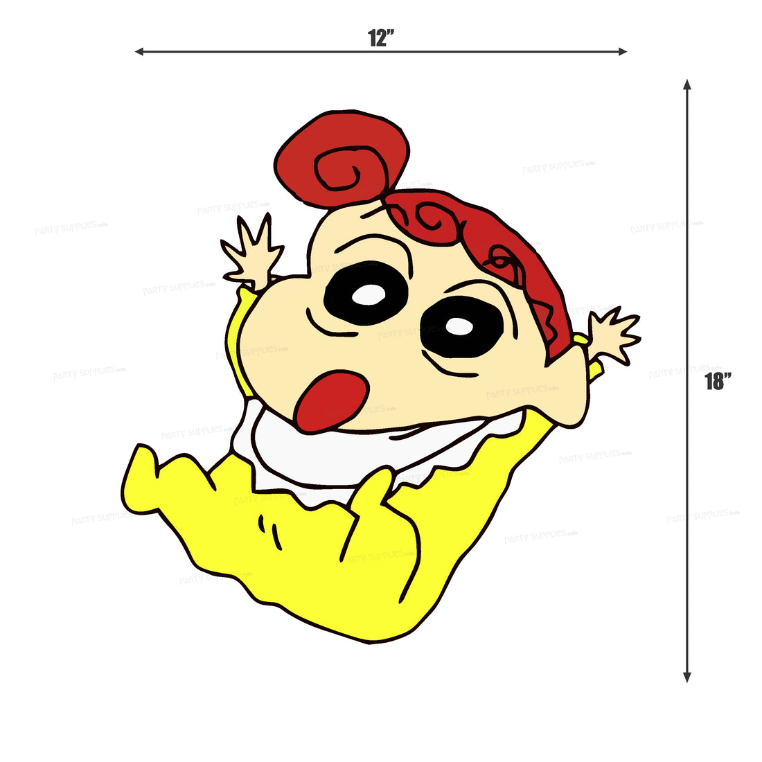 Shinchan Theme Cutout SHN-12