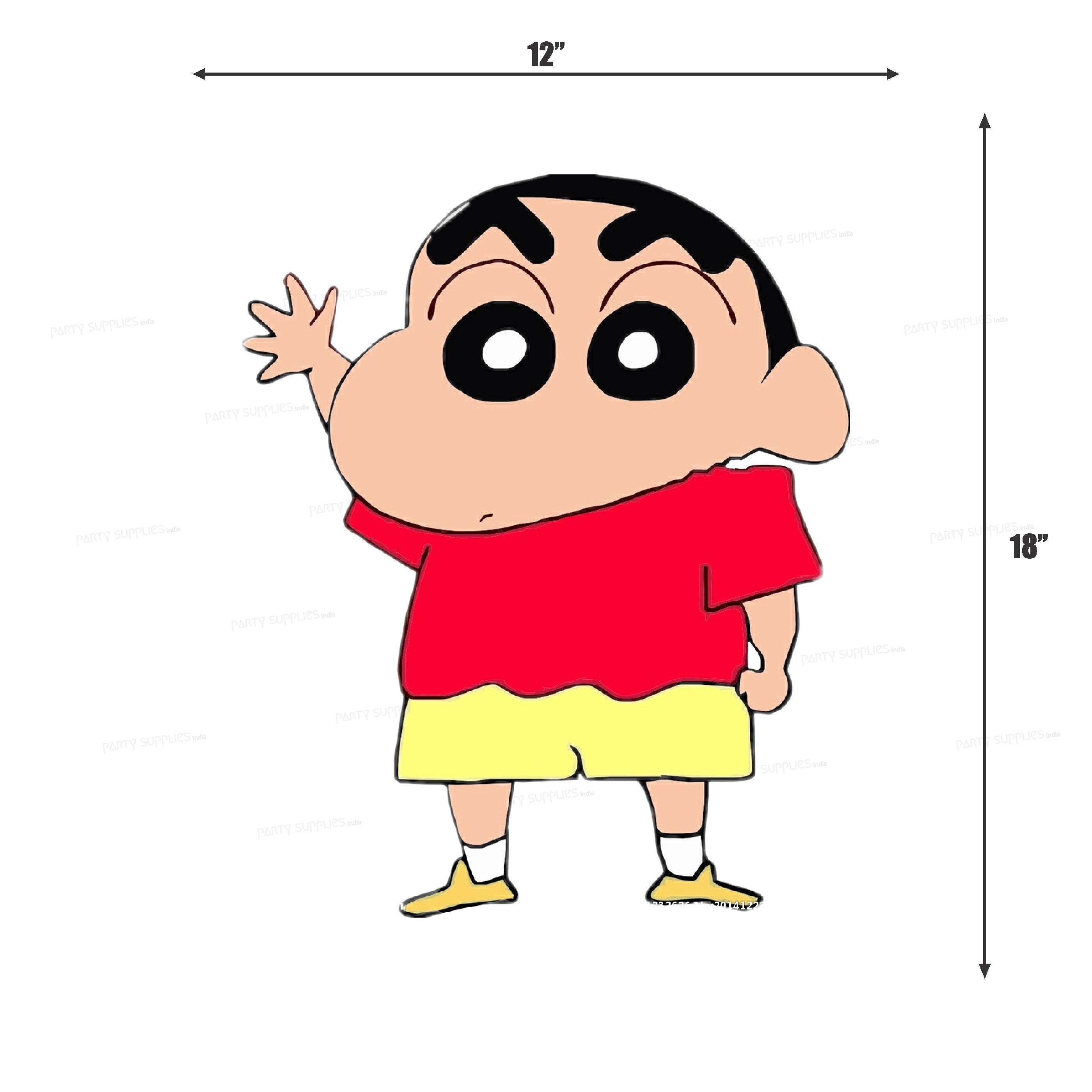 Shinchan Theme Cutout SHN-13