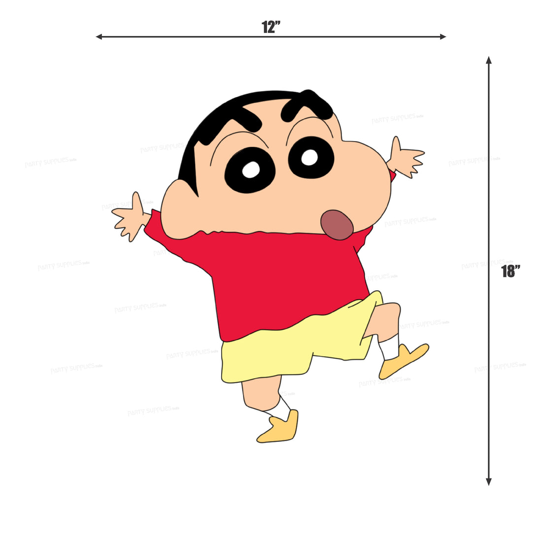 Shinchan Theme Cutout SHN-16