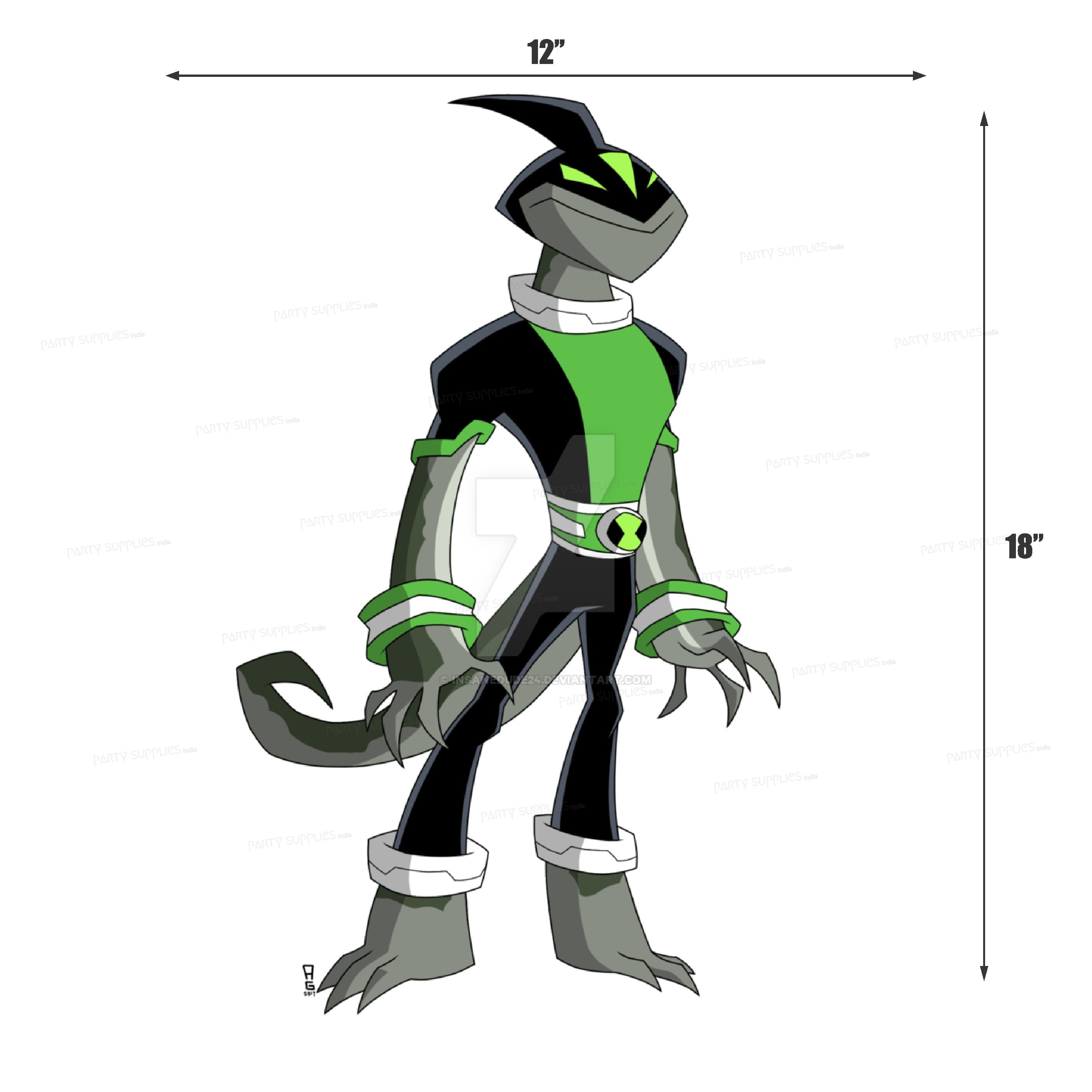 Ben 10 Theme Cutout BEN-31
