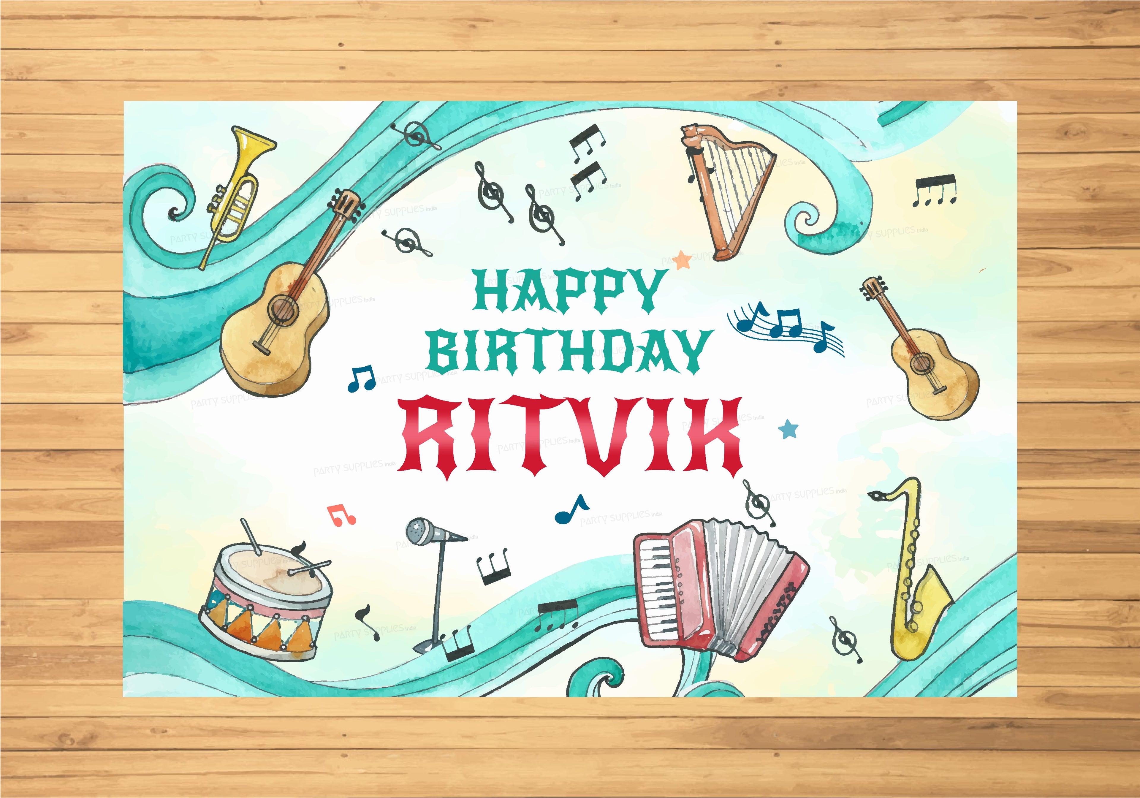 Music Theme Premier Backdrop